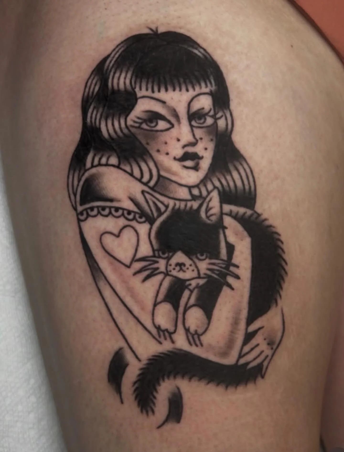 Tattoo by @lilymaytattoos 🐈&zwj;⬛ You can book with Lily by DMing through her page!

🥀@larosatattooco 
3307 S College Ave Unit 102-B
Fort Collins, CO 80525
(970) 682-2946