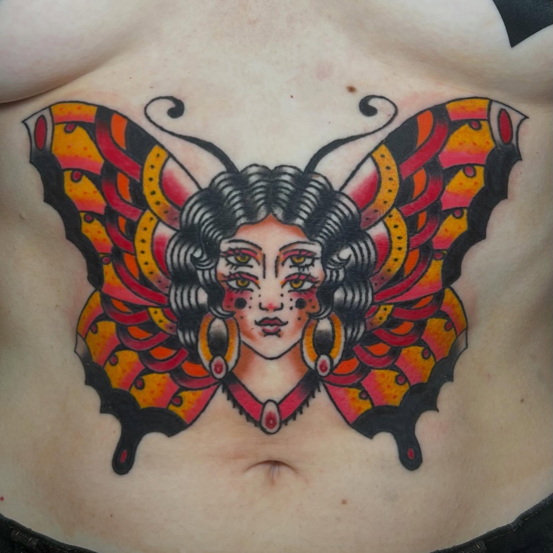 Tattoo by @lilymaytattoos 🦋 You can book with Lily by DMing through her page!

🥀@larosatattooco 
3307 S College Ave Unit 102-B
Fort Collins, CO 80525
(970) 682-2946