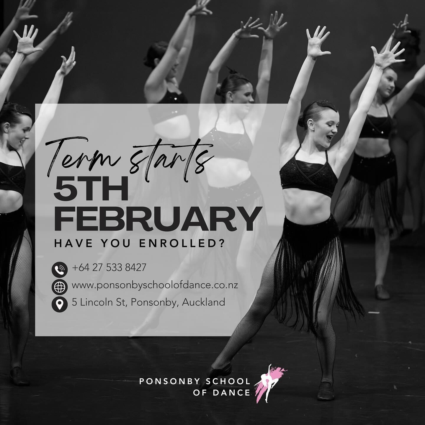 ‼️ WHO&rsquo;S READY FOR TERM 1 ‼️

Get those dance shoes warmed up because the dance year kicks off on February 5th! Term 1 classes are filling up fast, so jump online and enrol now if you haven&rsquo;t already! 

Not sure how to enrol?
💻 - Head to