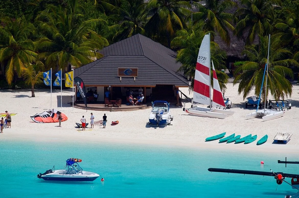 Watersports on the beach