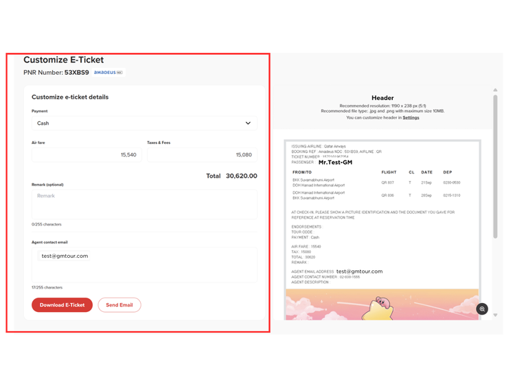 How to Issue NDC - GM — GM Tour & Travel
