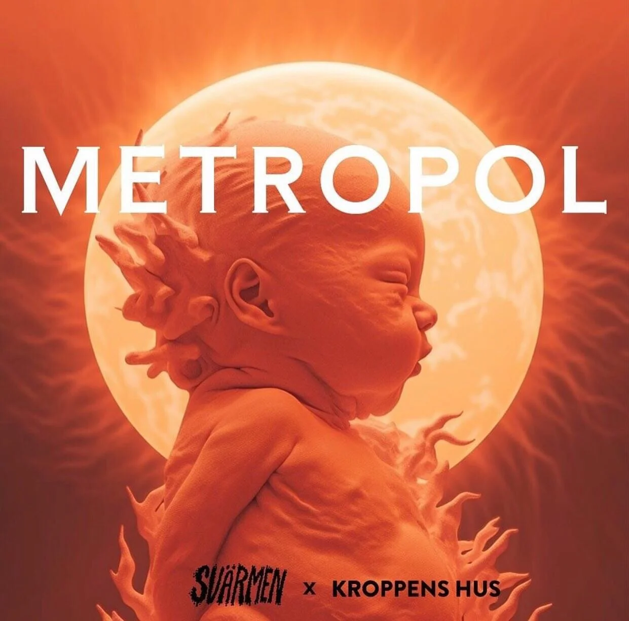 Missa inte v&aring;rens mest immersiva scenkonstupplevelse! Sv&auml;rmen i samarbete med Kroppens hus presenterar: METROPOL!

Sci- fi ~ Immersiv Scenkonst ~ Utst&auml;llning

En v&aring;rkv&auml;ll 2023 st&aring;r du n&aring;gonstans p&aring; S&ouml;