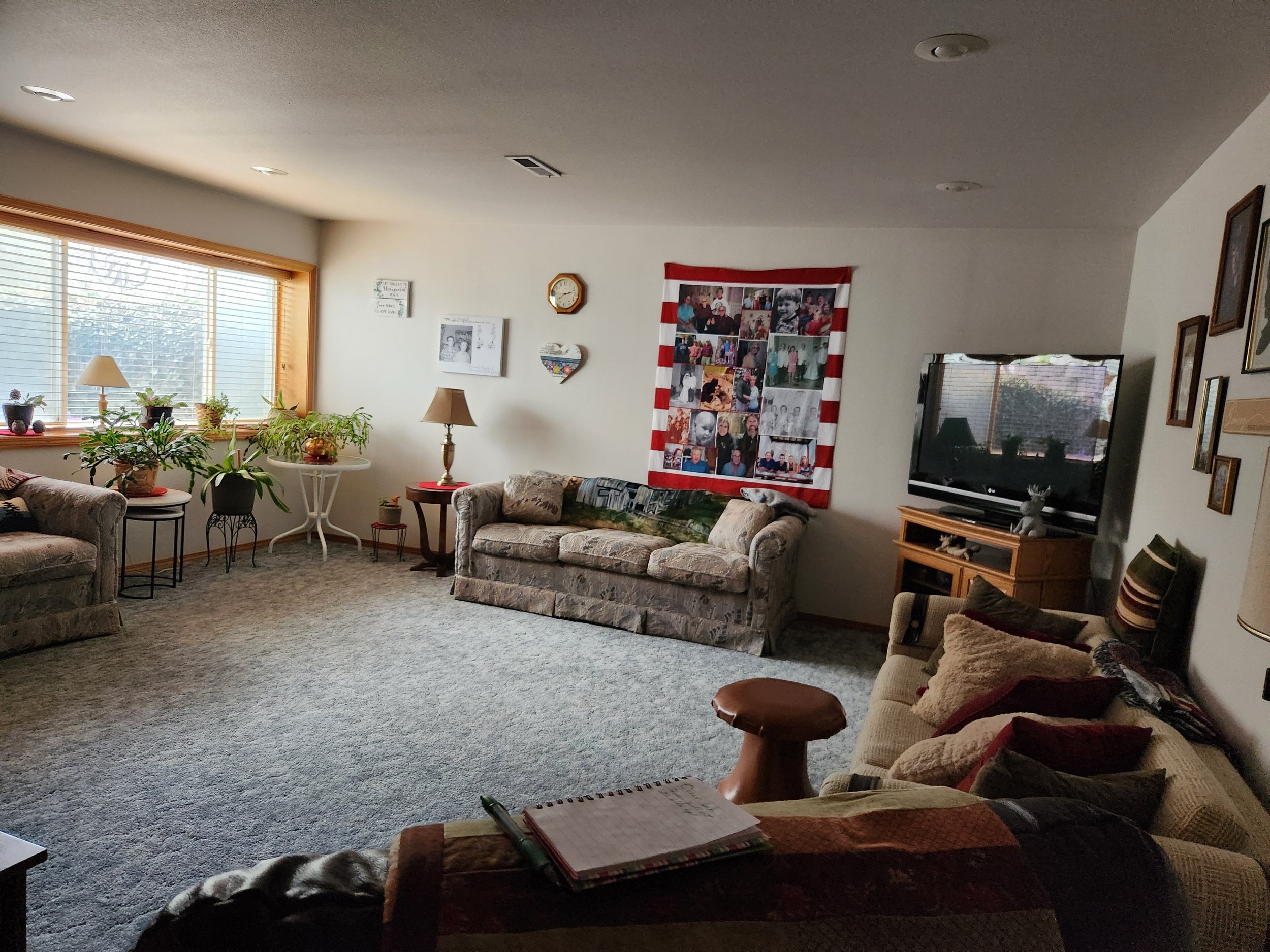 Sitting area with pullout couch bed.jpg