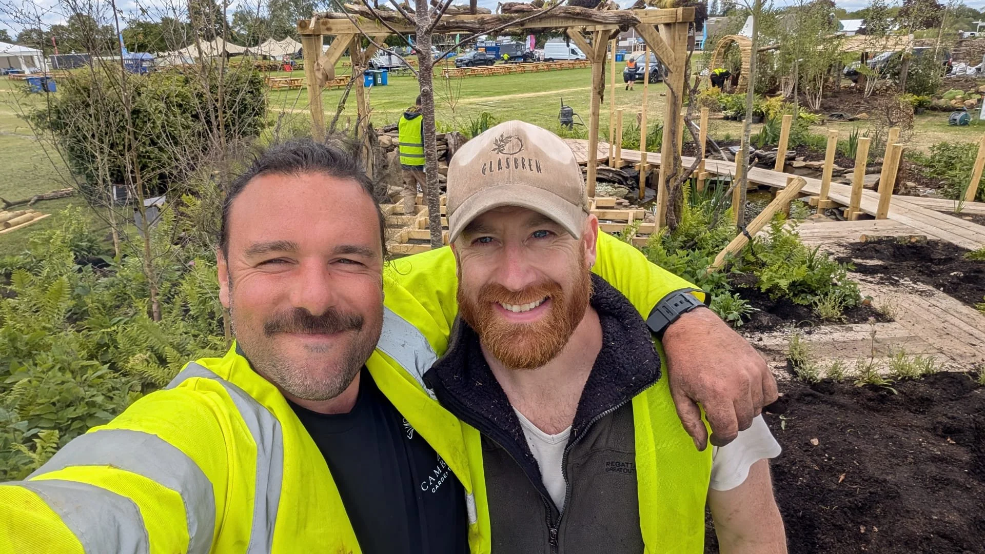 #VolunteersWeek - Our first-ever volunteer relocates his RHS Malvern Spring Show Garden ‘TIR’ to Lords Park farm 