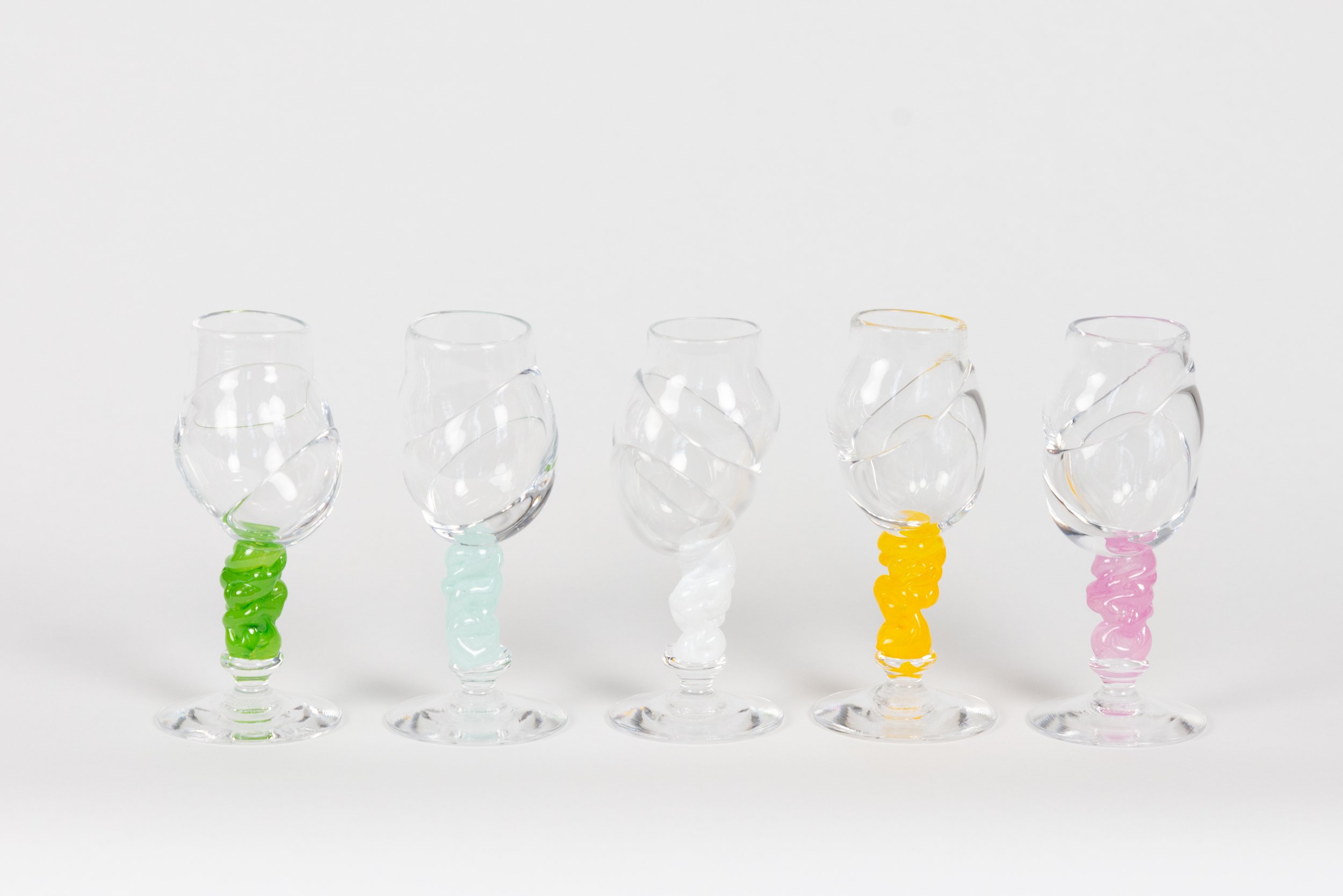Bubbledance schnapps glass