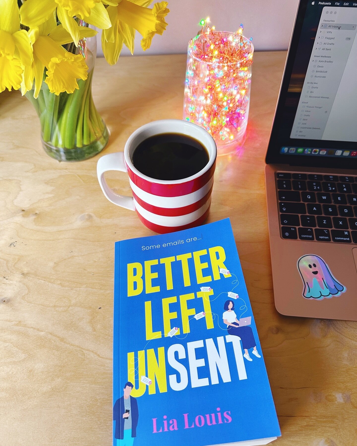 I finished Better Left Unsent by @lialouisauthor yesterday, and am finding it hard to put into organised words just how much I loved it, how I can&rsquo;t stop thinking about it, about Millie and the hero, all the other characters. It made me snort-l