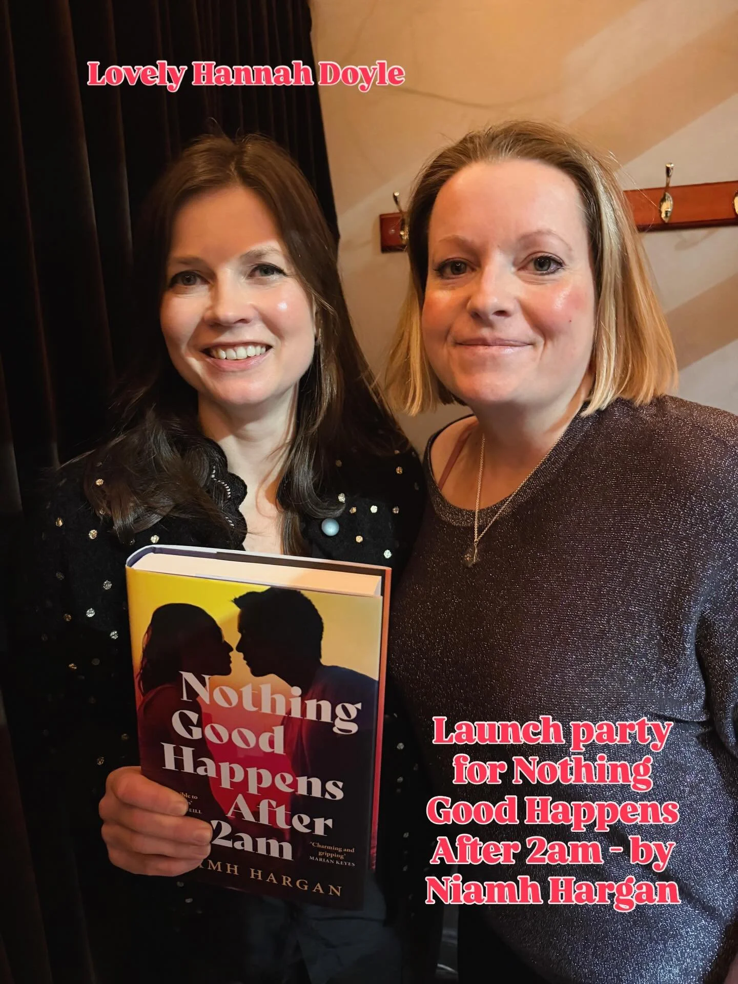 A couple of days late but here are my few photos from the launch party for @niamh_hargan_author&rsquo;s new book, Nothing Good Happens After 2am, in Edinburgh on Thursday night.

I got to catch up with @byhannahdoyle, @emmasteeleauthor and @lucymstew