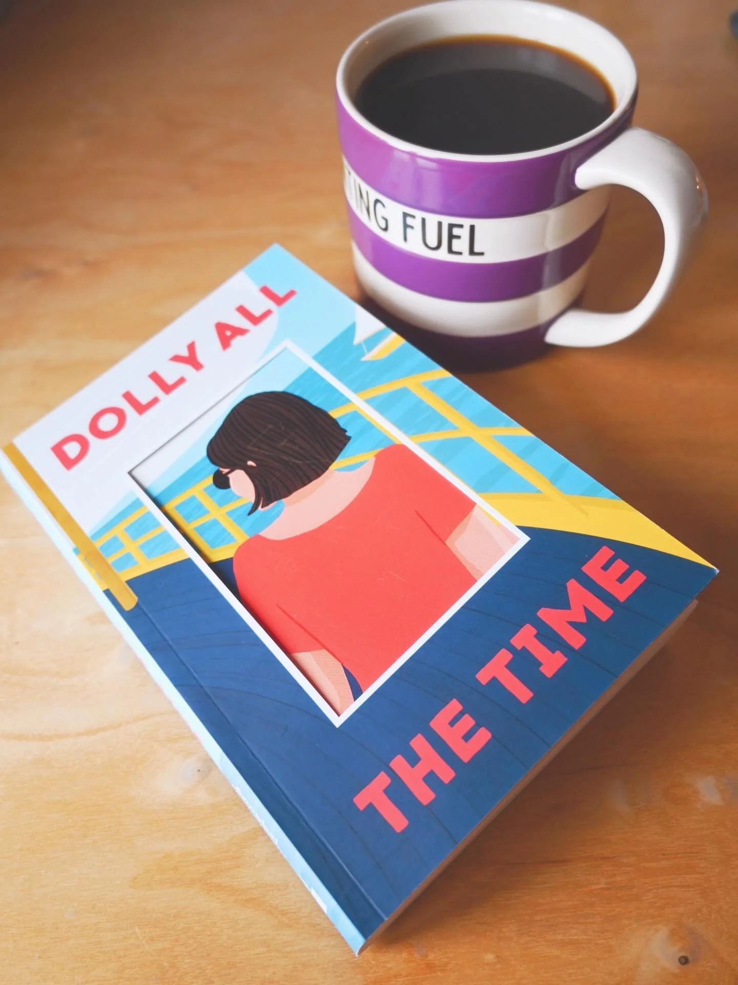The completely wonderful Dolly All The Time by @annabelmonaghan has sailed right into the top spot of books I have loved this year, and is now easily one of my favourite romances of all time. 

I feel as if I&rsquo;ve just spent time in an idyllic lo