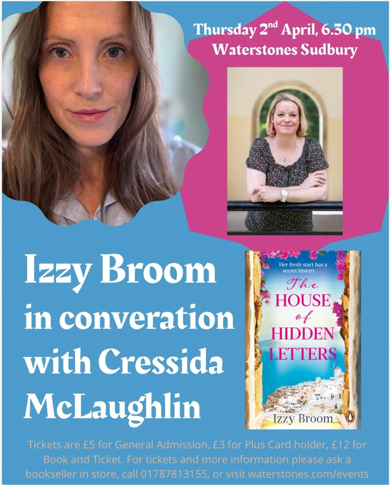 Izzy Broom in conversation with Cressida McLaughlin