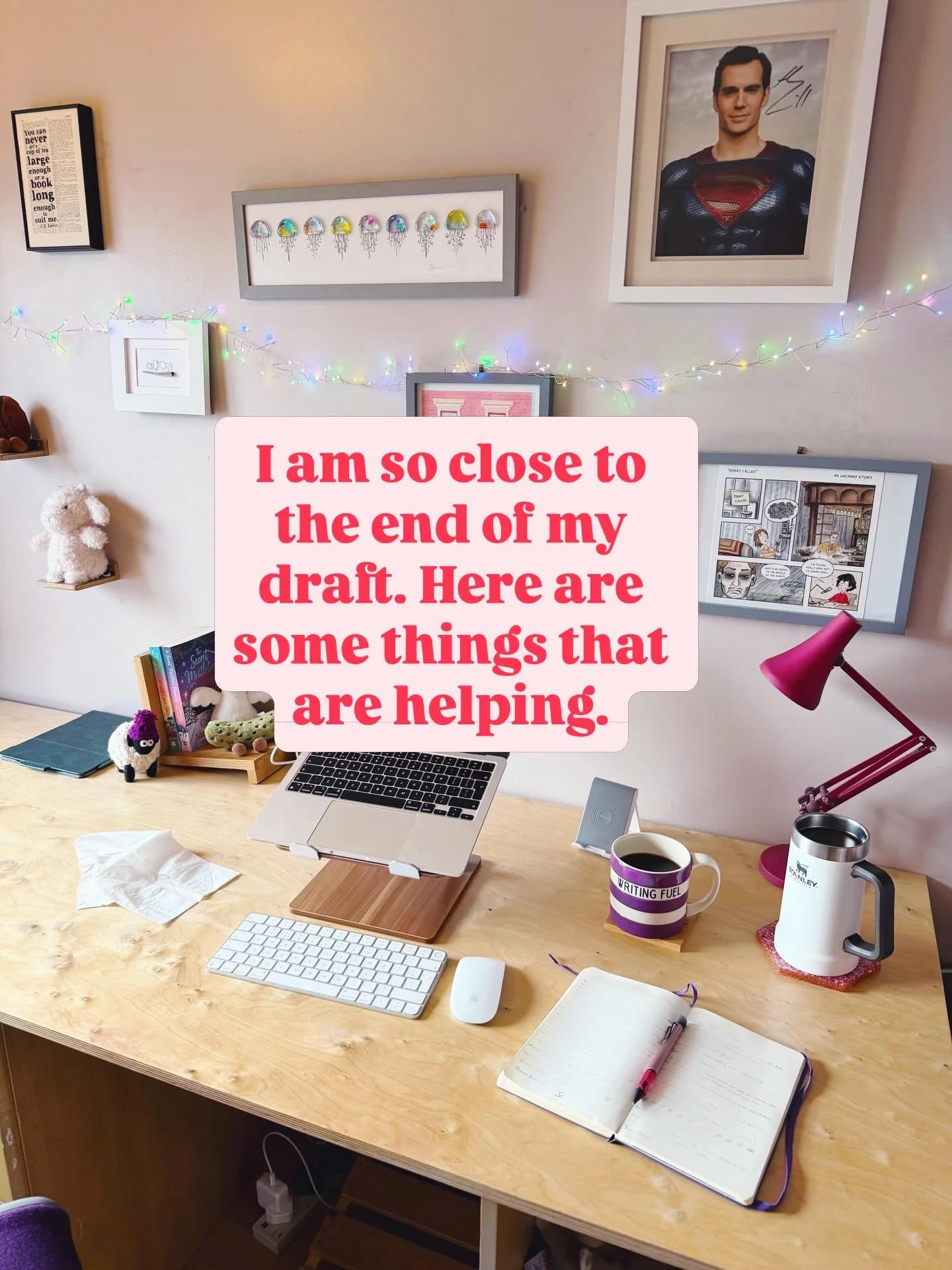 I am very close to the end of my first draft, and so instead of cracking on and getting some words down early I have created an Instagram post. 😊

#romanceauthorsofinstagram #romancebookstagram