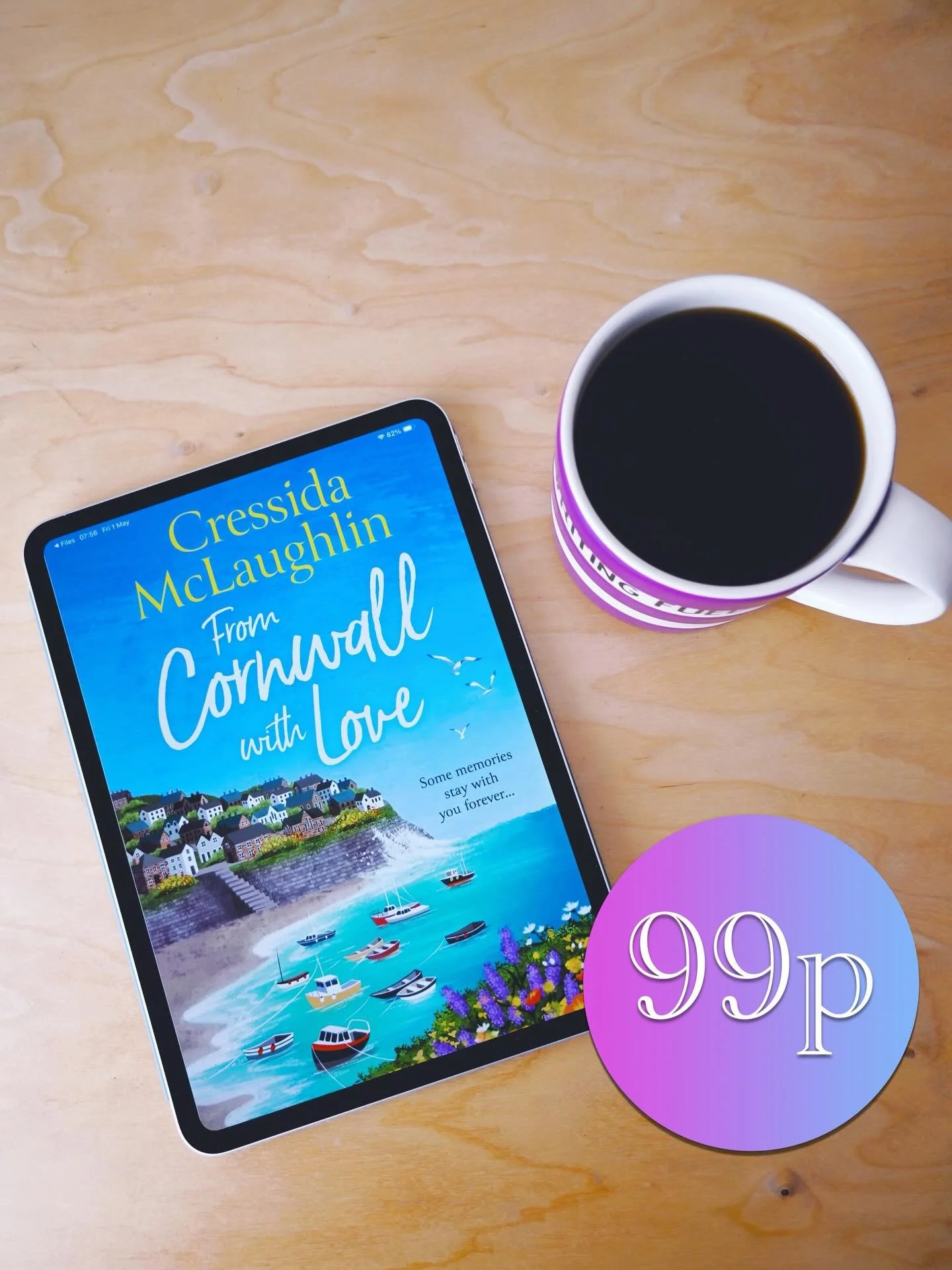 Happy May! Woo! (How?!)

The eighth book in the Cornish Cream Tea series, lovely Maisie and sexy surfer Colm, my first second-chance romance that I still love very much, is 99p on ebook at the moment.

If you&rsquo;re missing it from your collection 