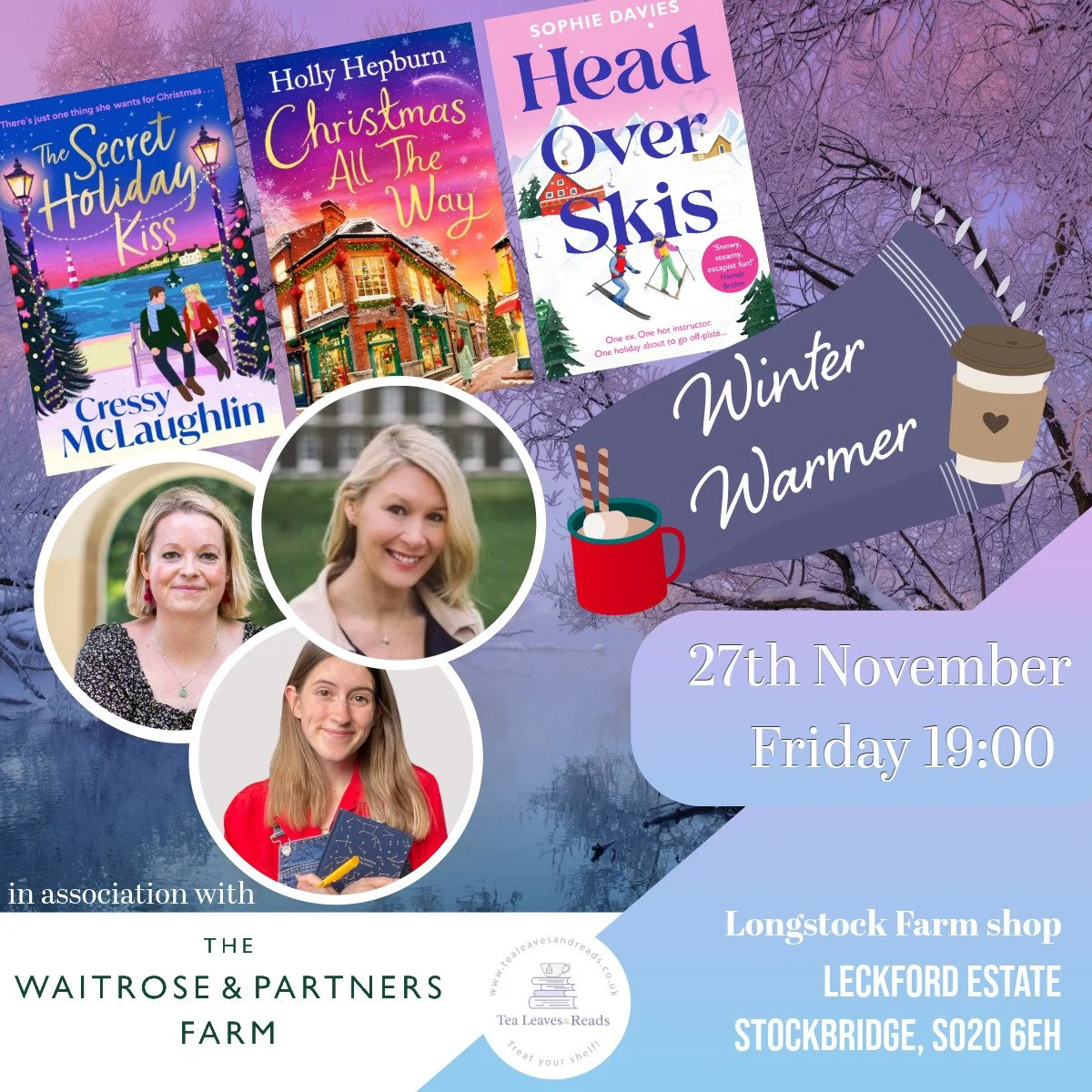 A Winter Warmer Evening with Cressy McLaughlin, Holly Hepburn & Sophie Davies