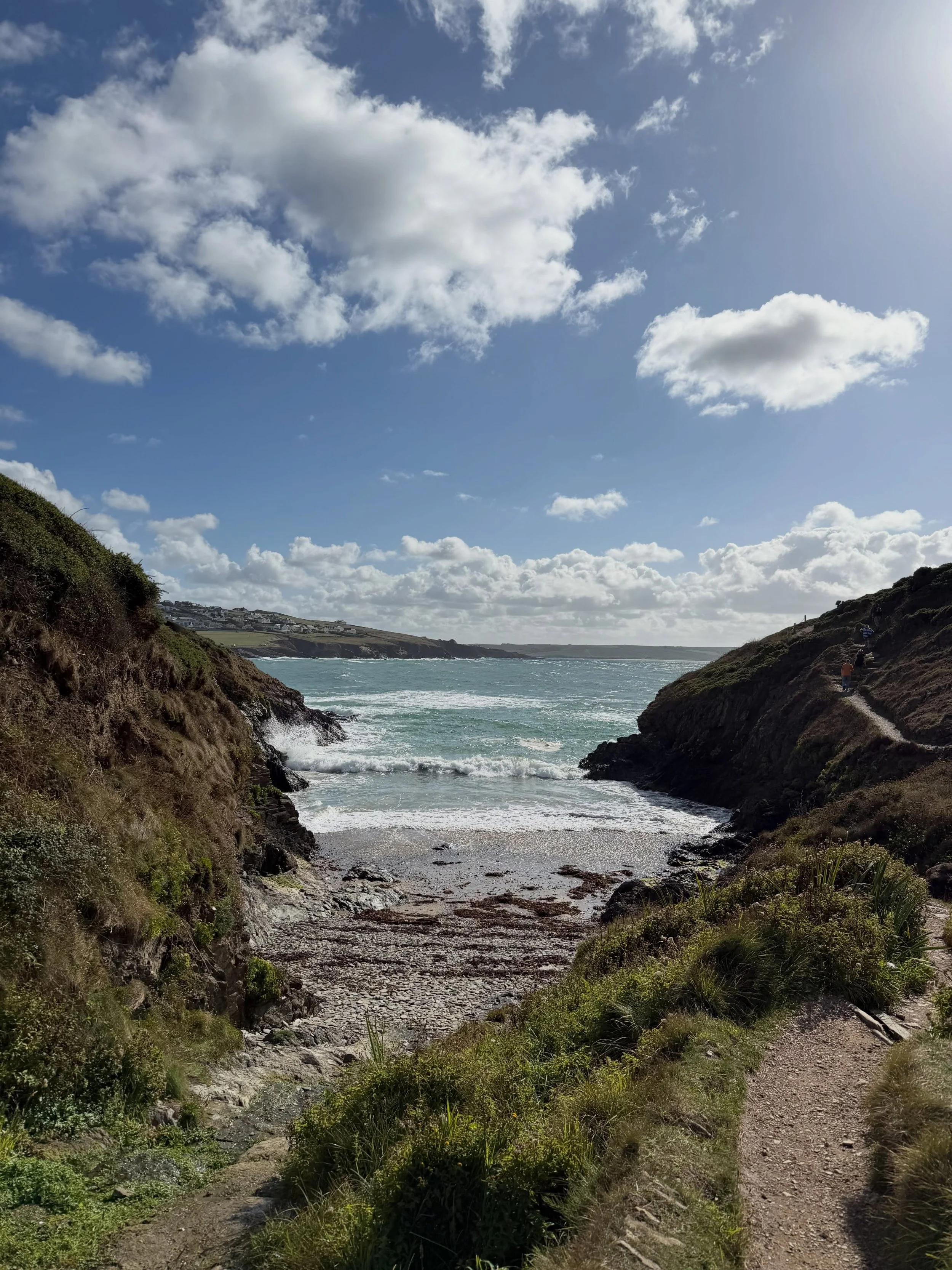 Some pics of the first few days in Cornwall, including cliff paths with the best views and wind that twisted my hair into knots, The Eden Project with added dinosaurs - my Jurassic Park obsessed brain was SO happy with this and slightly terrified by 