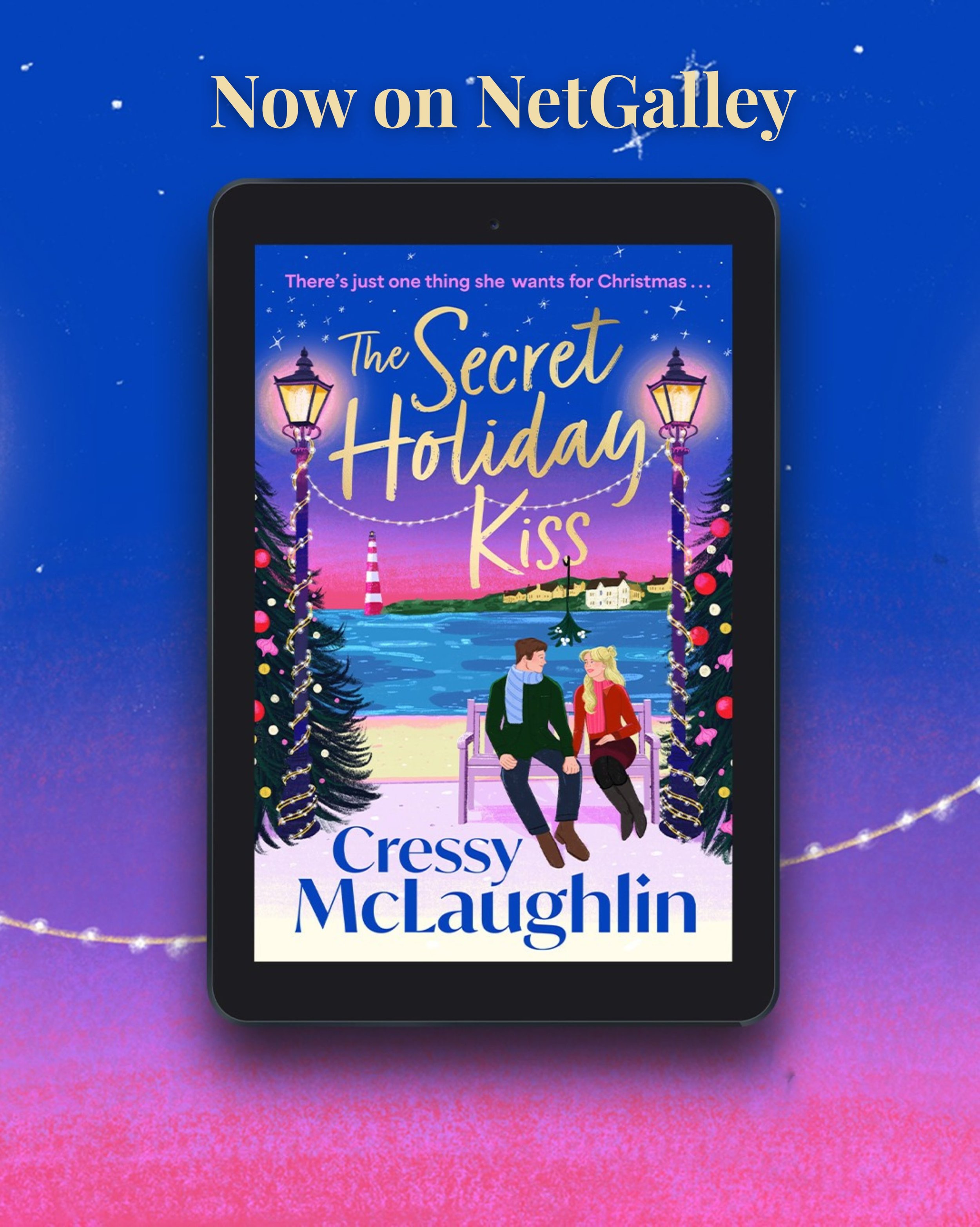 Some bookish things and some holiday things and some holiday bookish things! 

The Secret Holiday Kiss is now on NetGalley! 🩷💜💙

#romanceauthorsofinstagram 

Found The Secret Mistletoe Promise in The Works in Truro. Anna was SO lovely! 

Found A C