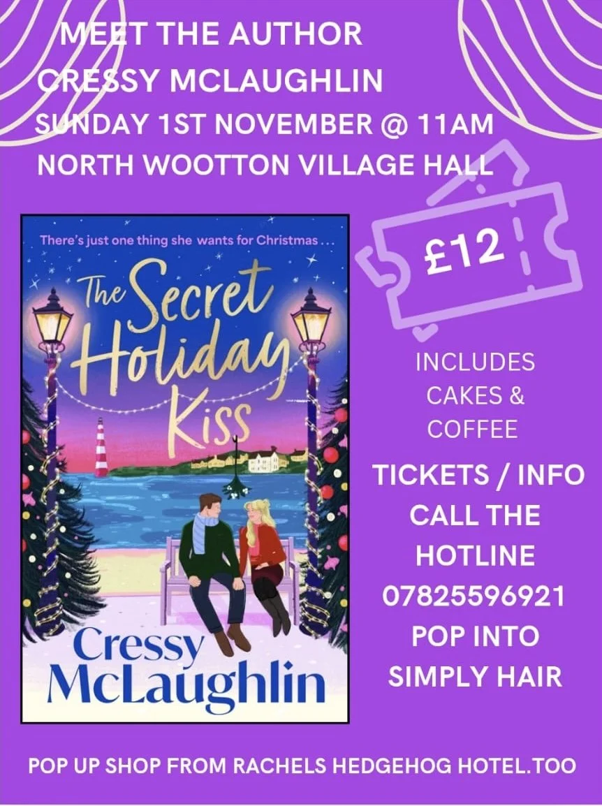 Meet the Author at North Wootton Village Hall 