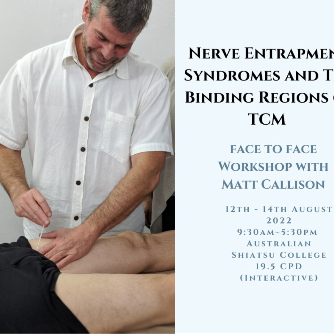 I am BEYOND excited to be headed into a 3 day seminar  and workshop with the legendary Matt Callison AKA Sports Acupuncture GURU!!! 

Learning from the best about Nerve Entrapment Syndromes. 

....also freezing my butt off in Melbourne.... but well w