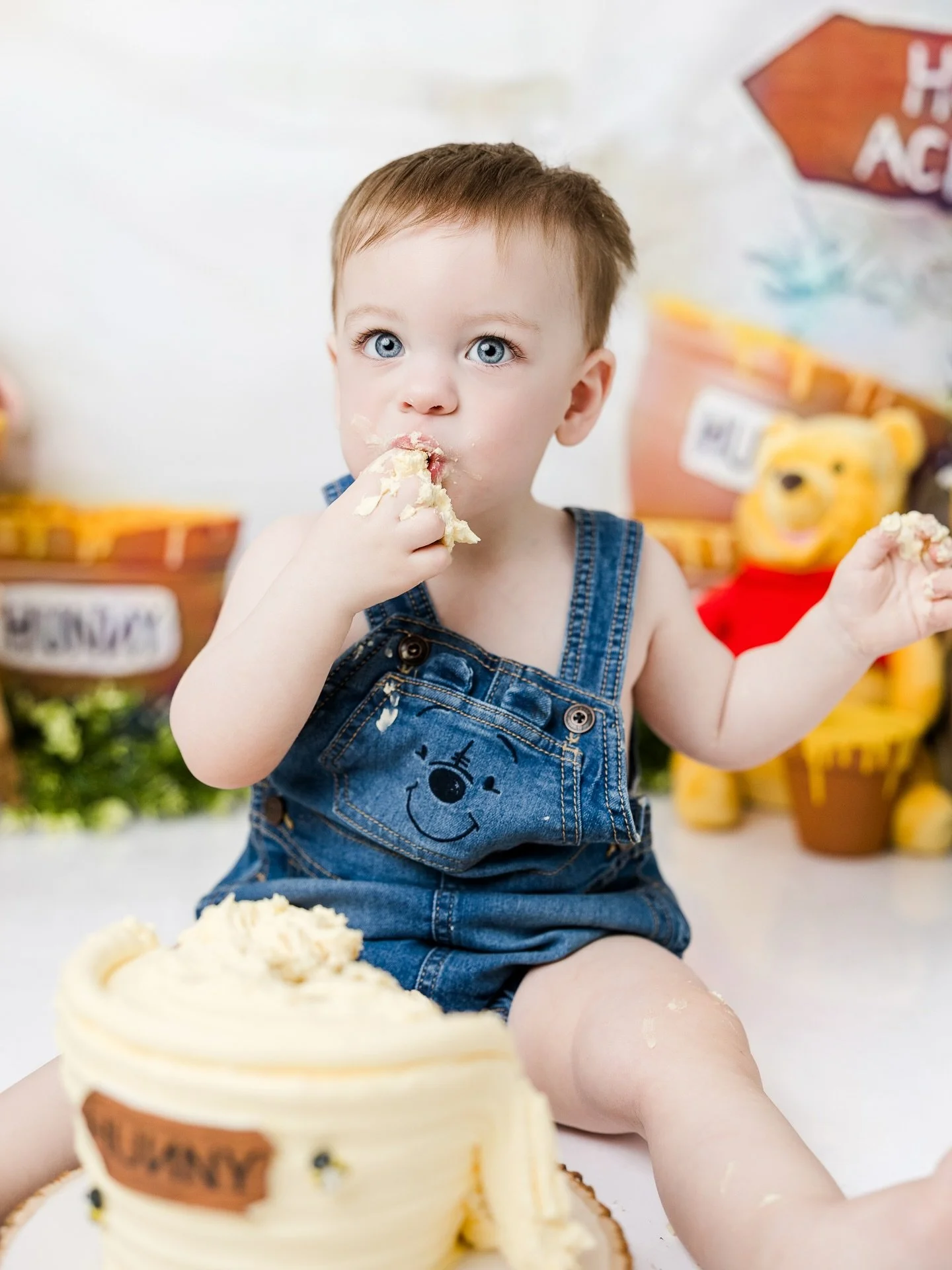 When you get a Disney family, of course you have to do Pooh and Friends! 🍯

itsmrsferrara

#whinniethepoohcake #richmondvaphotographer #cakesmash