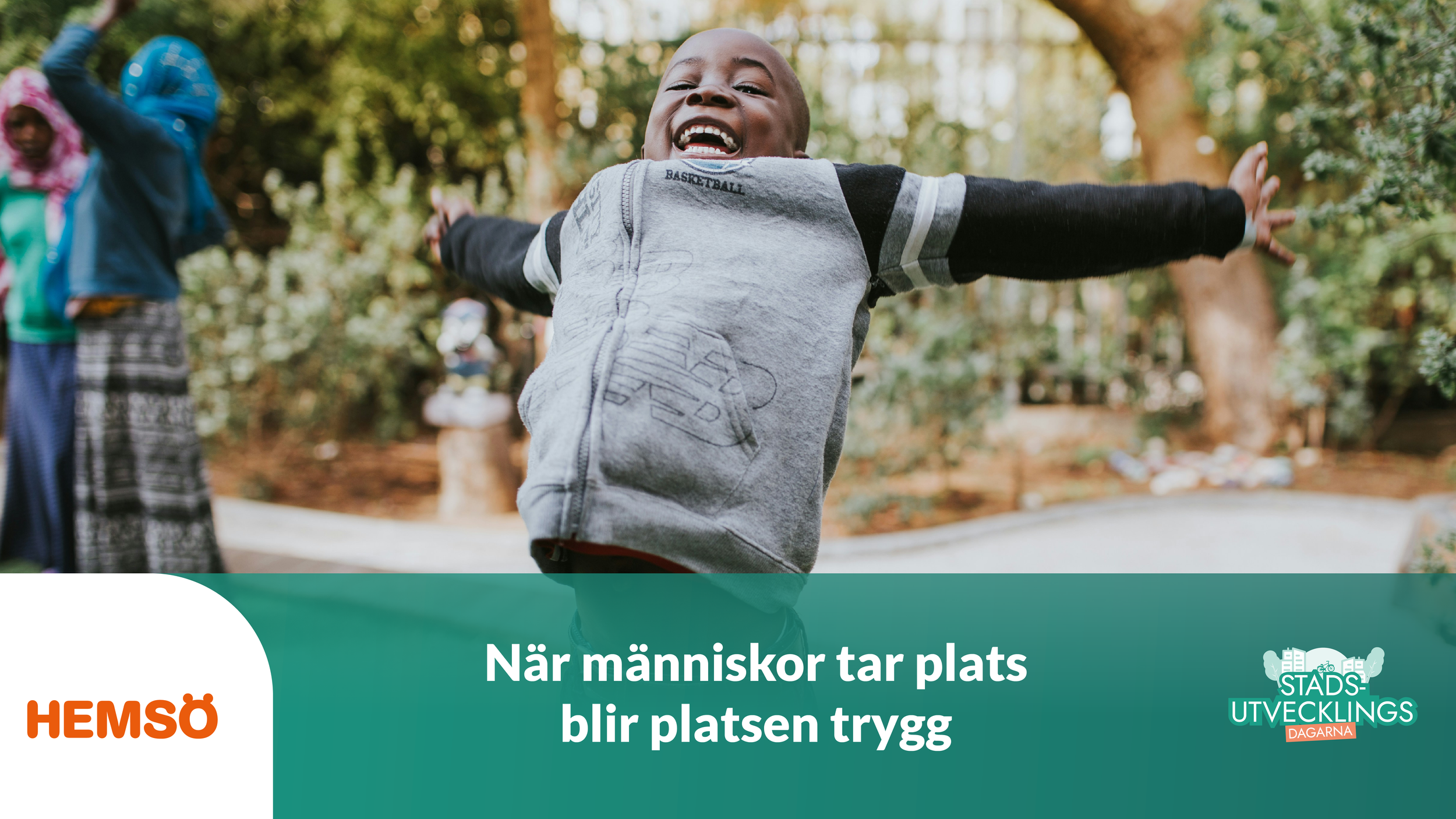 När människor tar plats blir platsen trygg