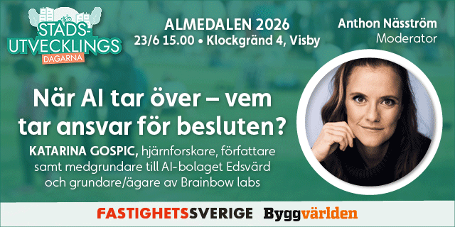 AI, hjärnan och framtidens fastigheter – vem tar besluten?