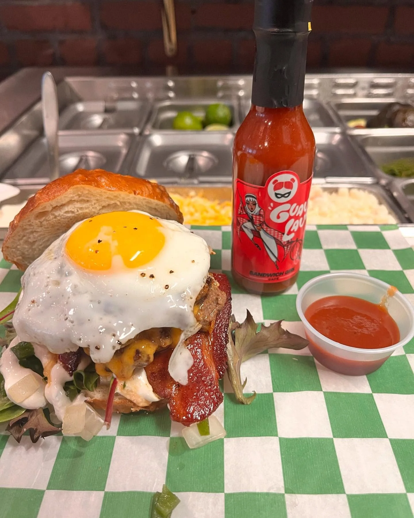 Big things on the horizon! Your favorite sauce is about to be on shelves. Be on the look out and make sure to come by for a little taste 👅