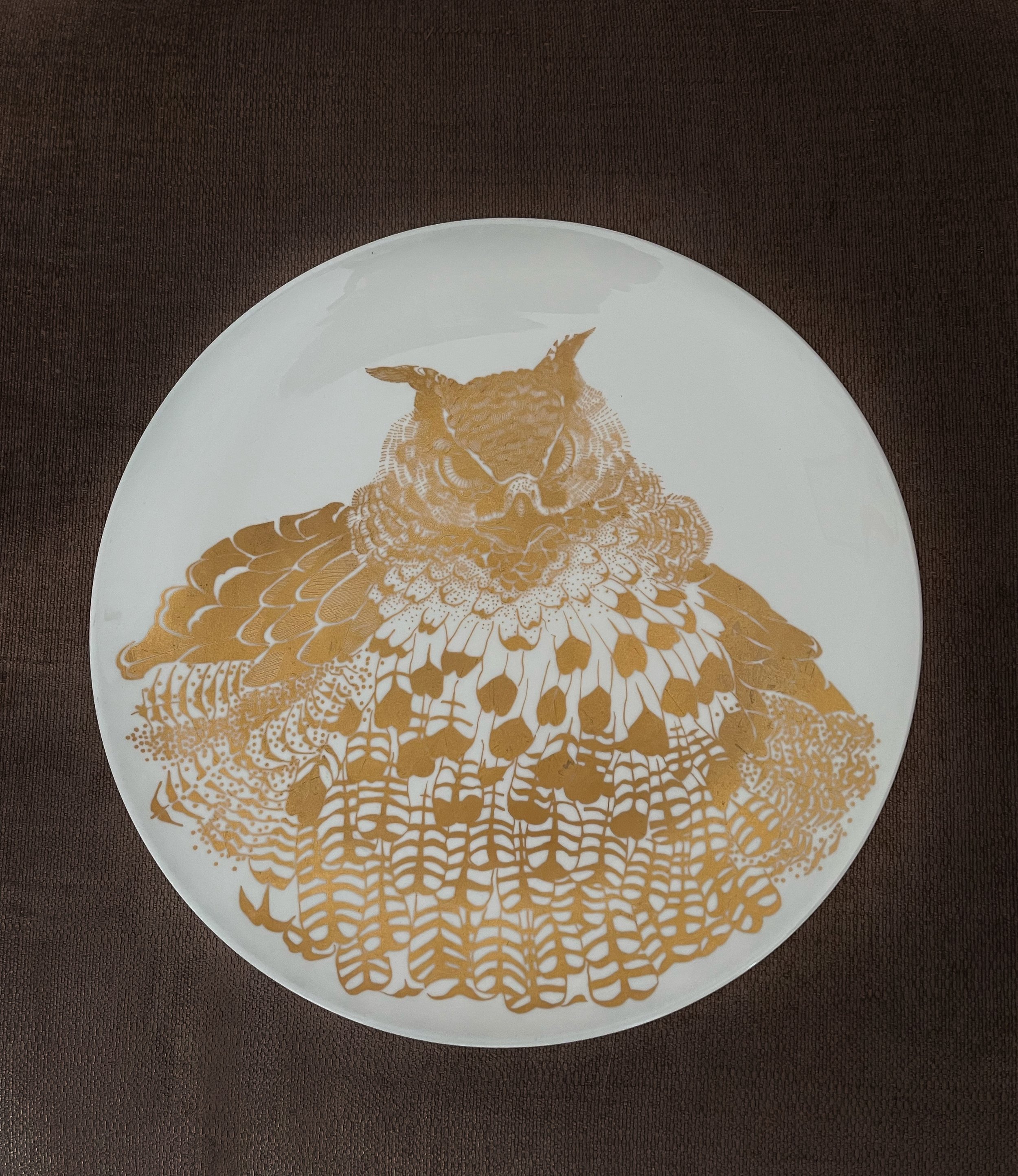 Eagle Owl plate