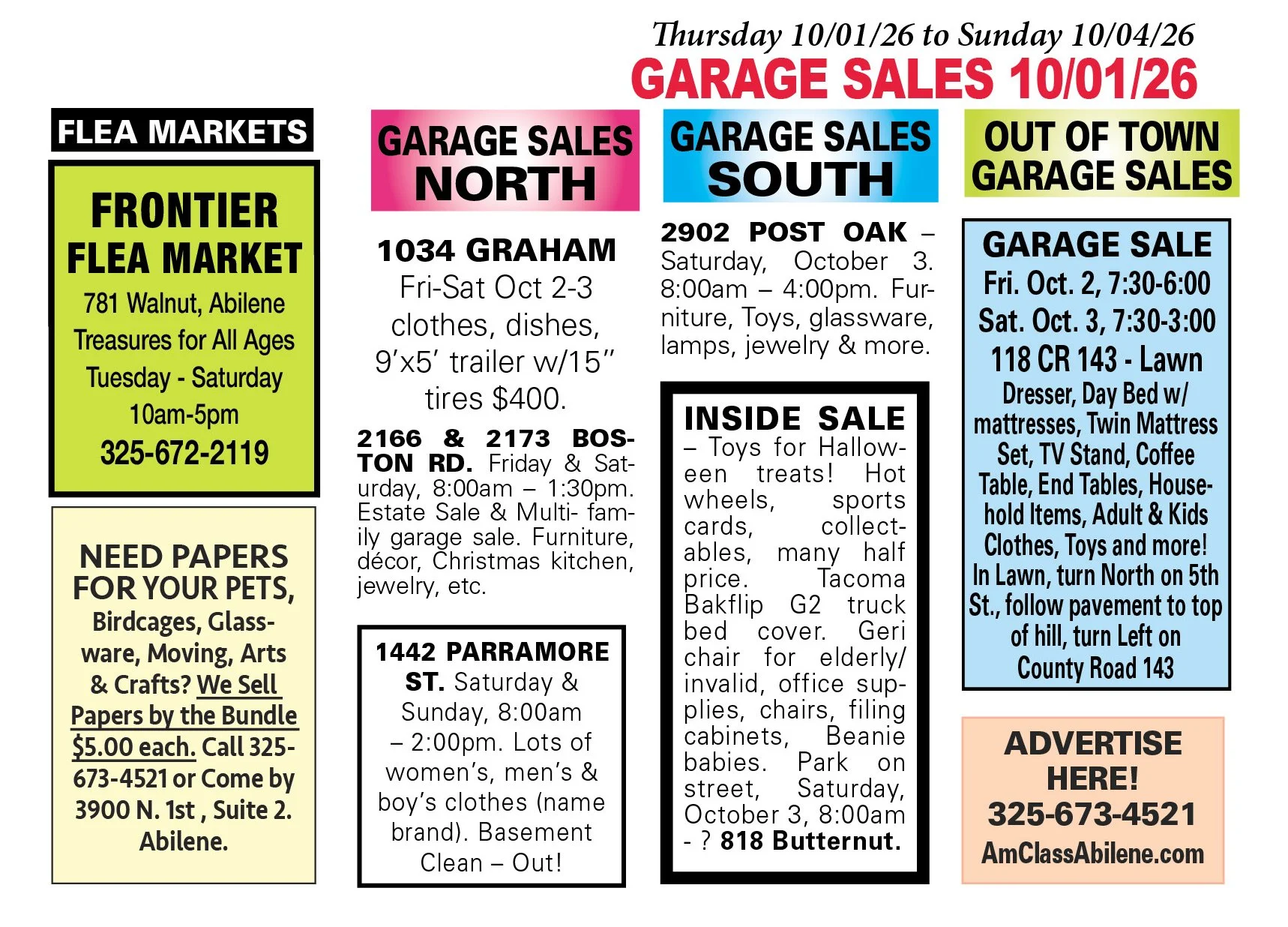 garage sales in abilene texas, auctions, estate sales, rummage sale, neighborhood sales, facebook marketplace garage sales, taylor county garage sales, estate auction, big country auction, blue willow estate sales, the estate sale company, estate sal