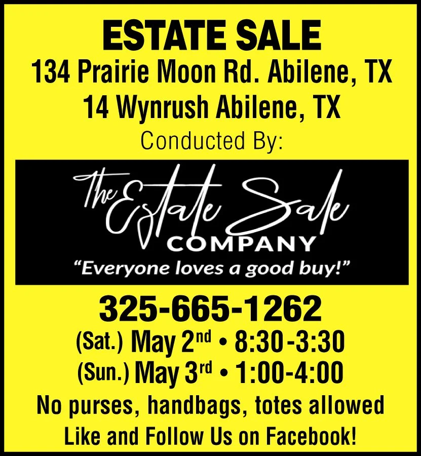 garage sales near me abilene texas taylor county, auctions near me, farm and ranch auctions near me, estate sales near me abilene texas taylor county, estate auction near me, yard sales near me, rummage sales, multi-family garage sales moving sales, 