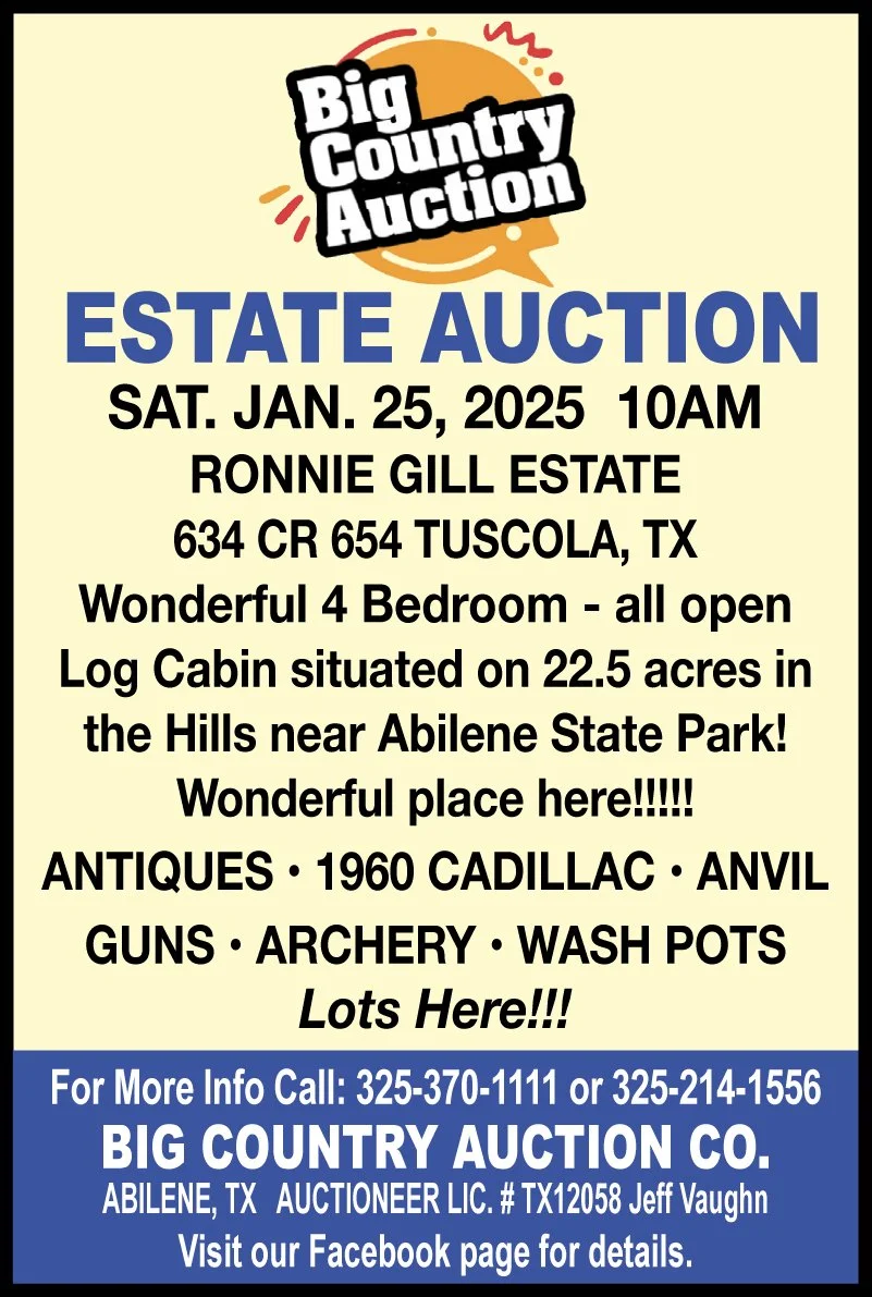 Abilene TX Garage And Estate Sales THIS WEEK ONLY Thrifty Nickel of