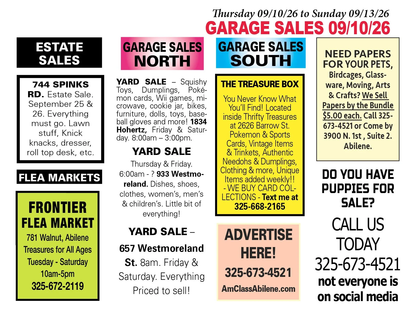 garage sales in abilene texas, auctions, estate sales, rummage sale, neighborhood sales, facebook marketplace garage sales, taylor county garage sales, estate auction, big country auction, blue willow estate sales, the estate sale company, estate sal