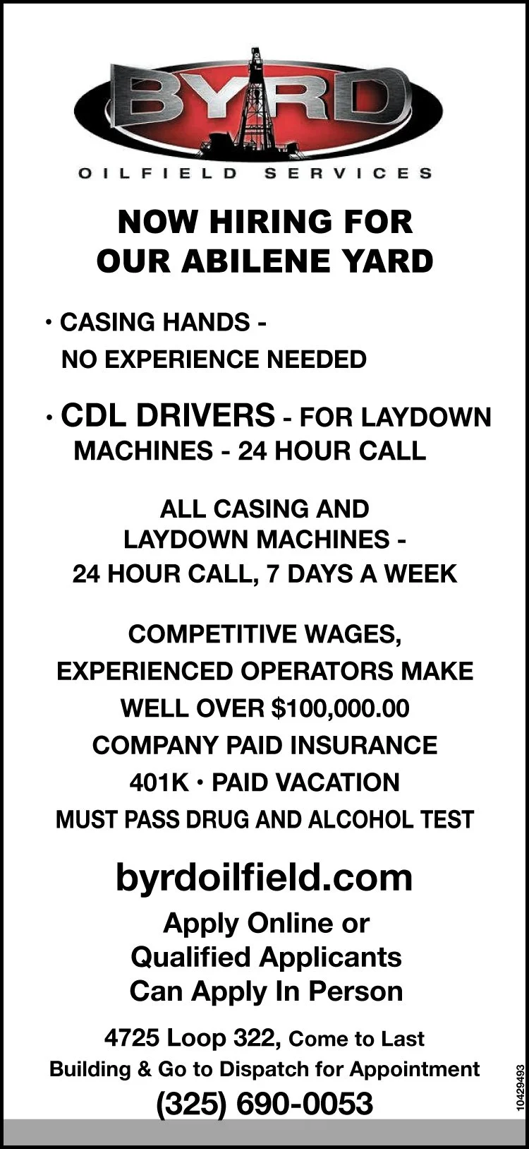 Now Hiring Classifieds Thrifty Nickel of Abilene American