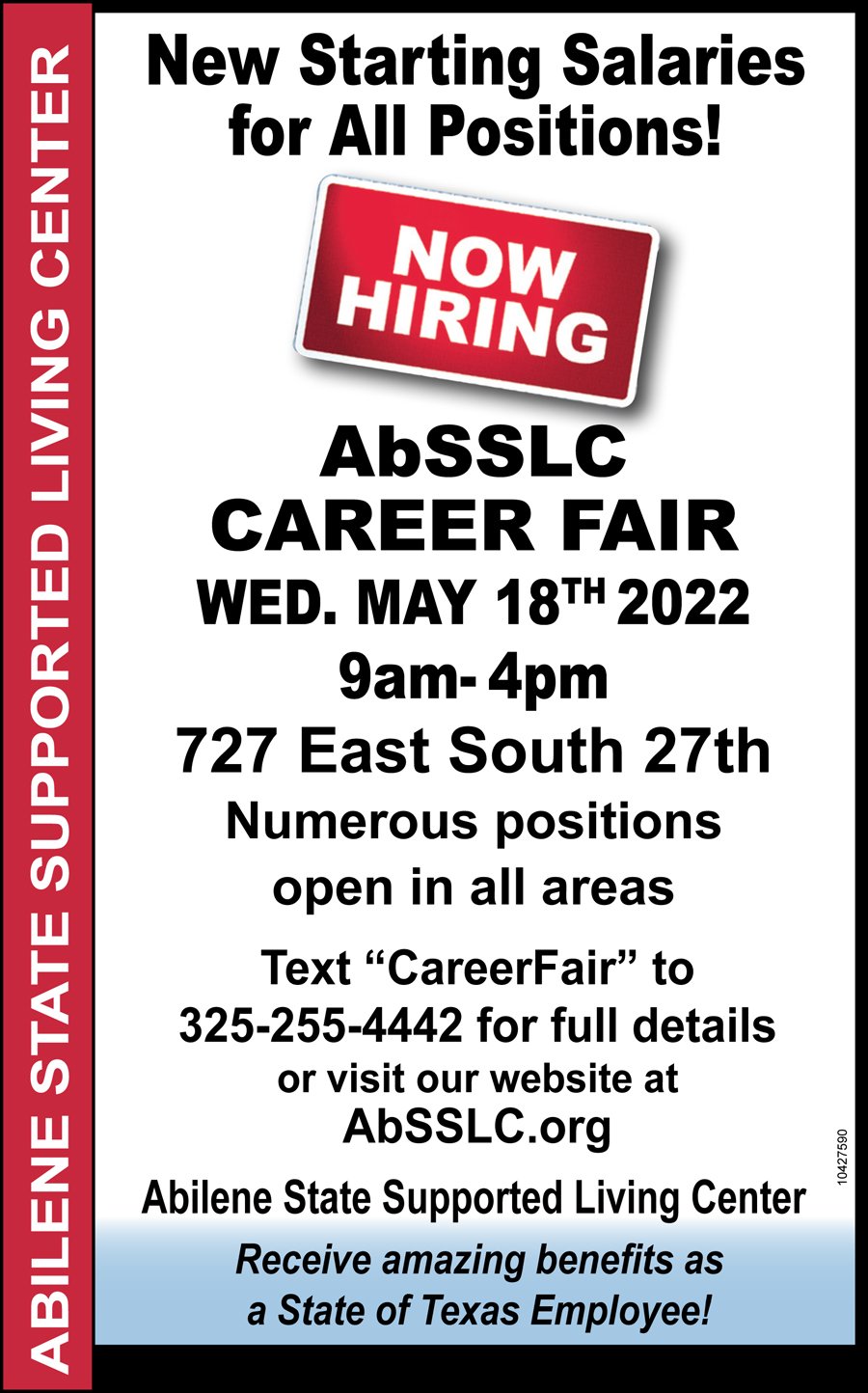 Now Hiring Classifieds Thrifty Nickel of Abilene American