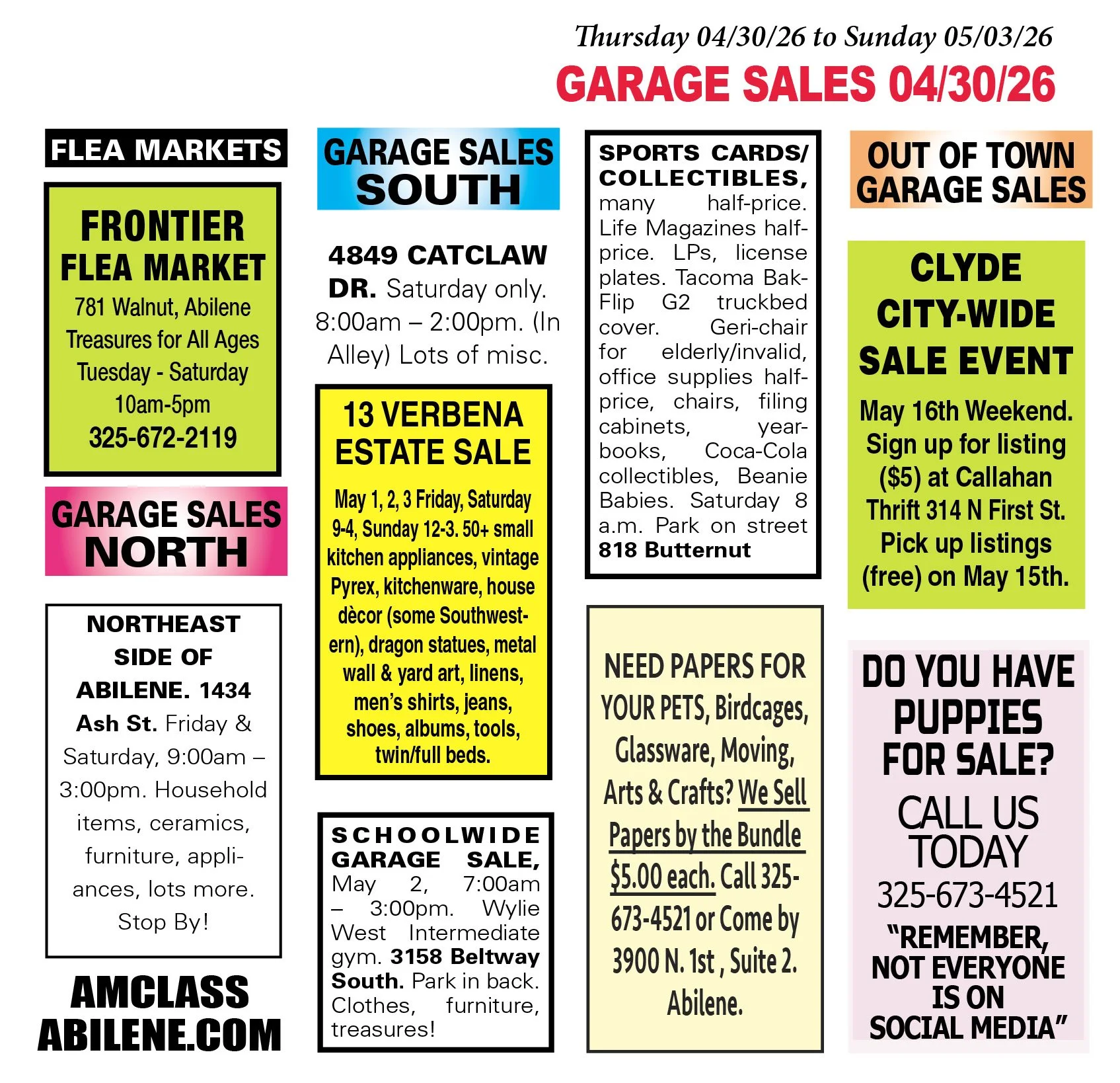 garage sales near me abilene texas taylor county, auctions near me, farm and ranch auctions near me, estate sales near me abilene texas taylor county, estate auction near me, yard sales near me, rummage sales, multi-family garage sales moving sales, 