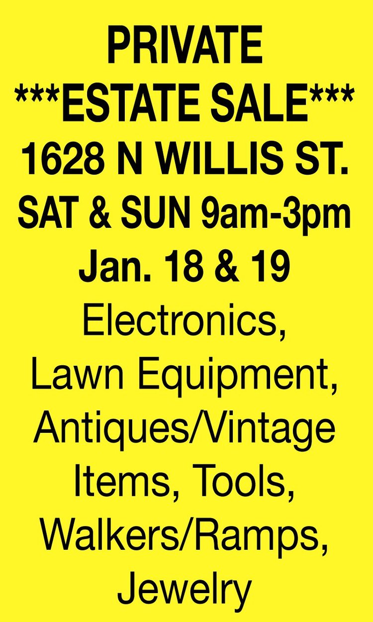 Abilene TX Garage And Estate Sales THIS WEEK ONLY Thrifty Nickel of