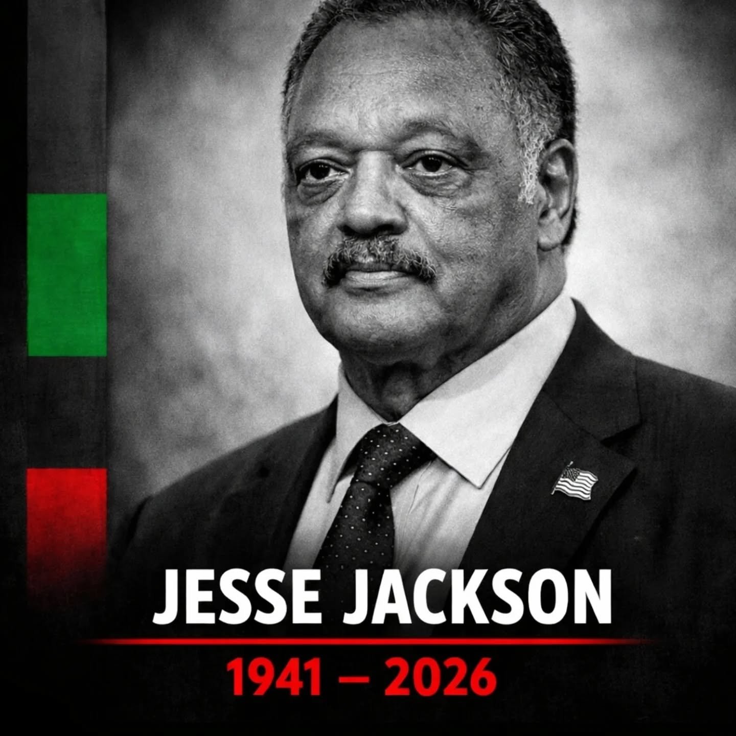 Jesse Jackson
1941 &ndash; 2026
A life of service. A legacy of strength.