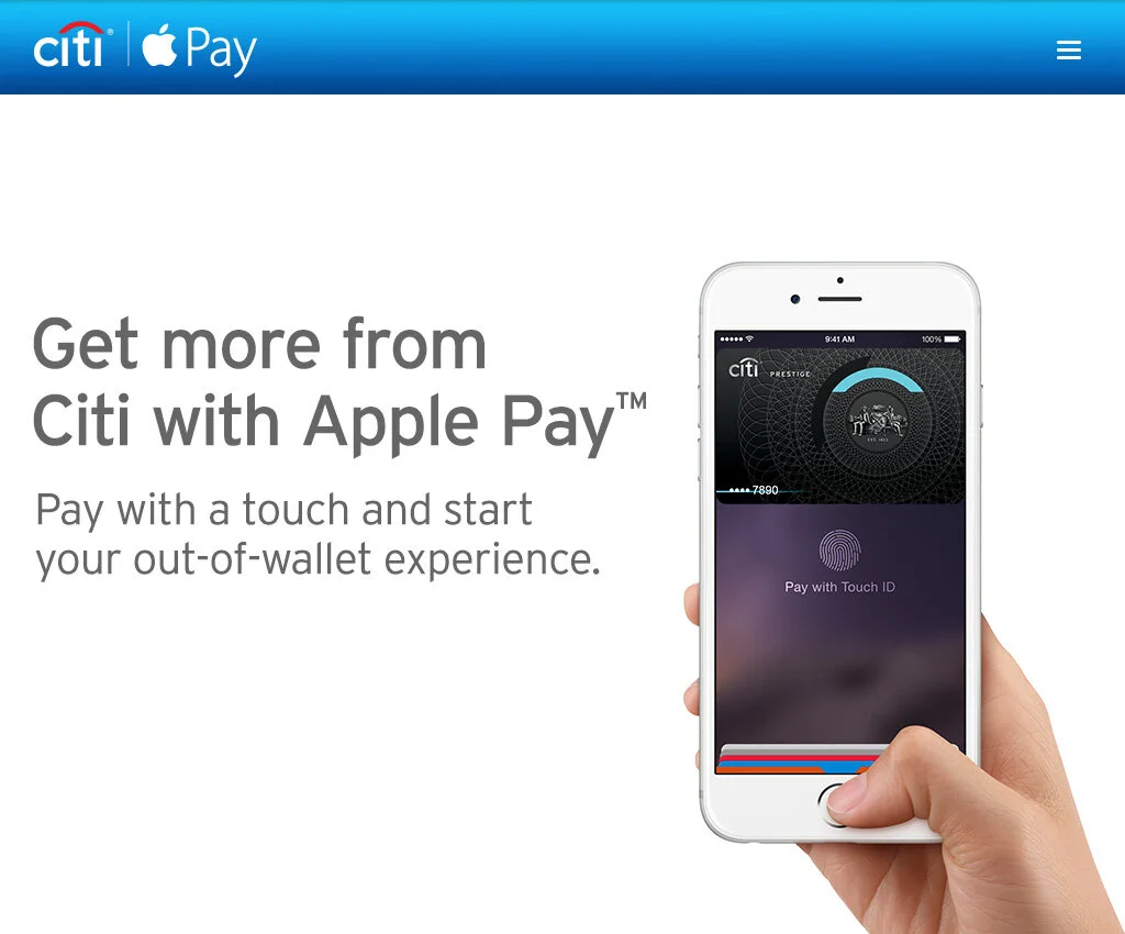 Citi Apple Pay