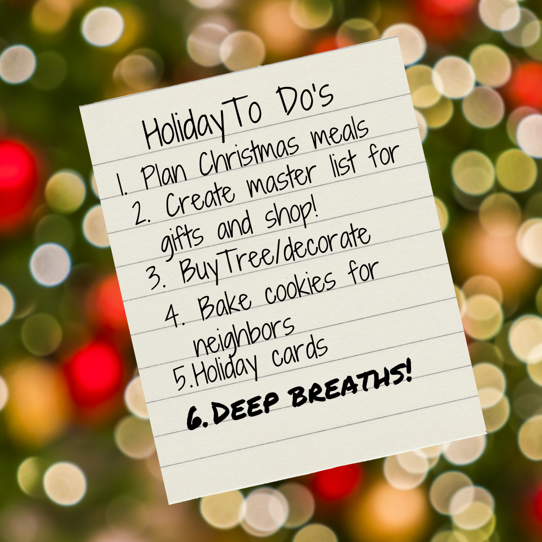 Before the Holiday Wave Hits …