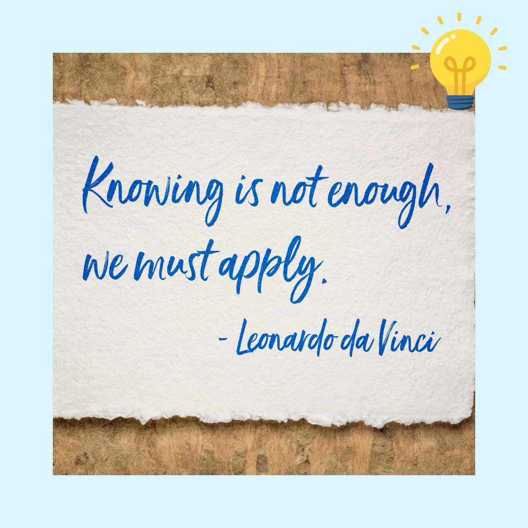 The Bridge Between Knowing and Doing