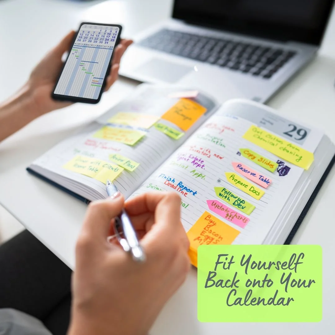 Why You Need to Put Yourself Back on Your Calendar for Healthy Aging