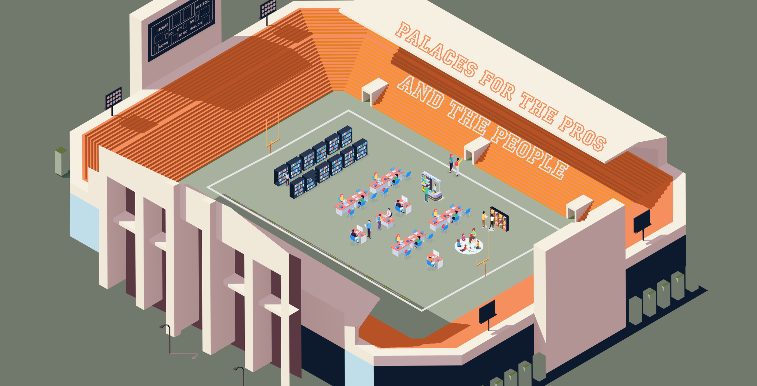 Palaces for the Pros and the People