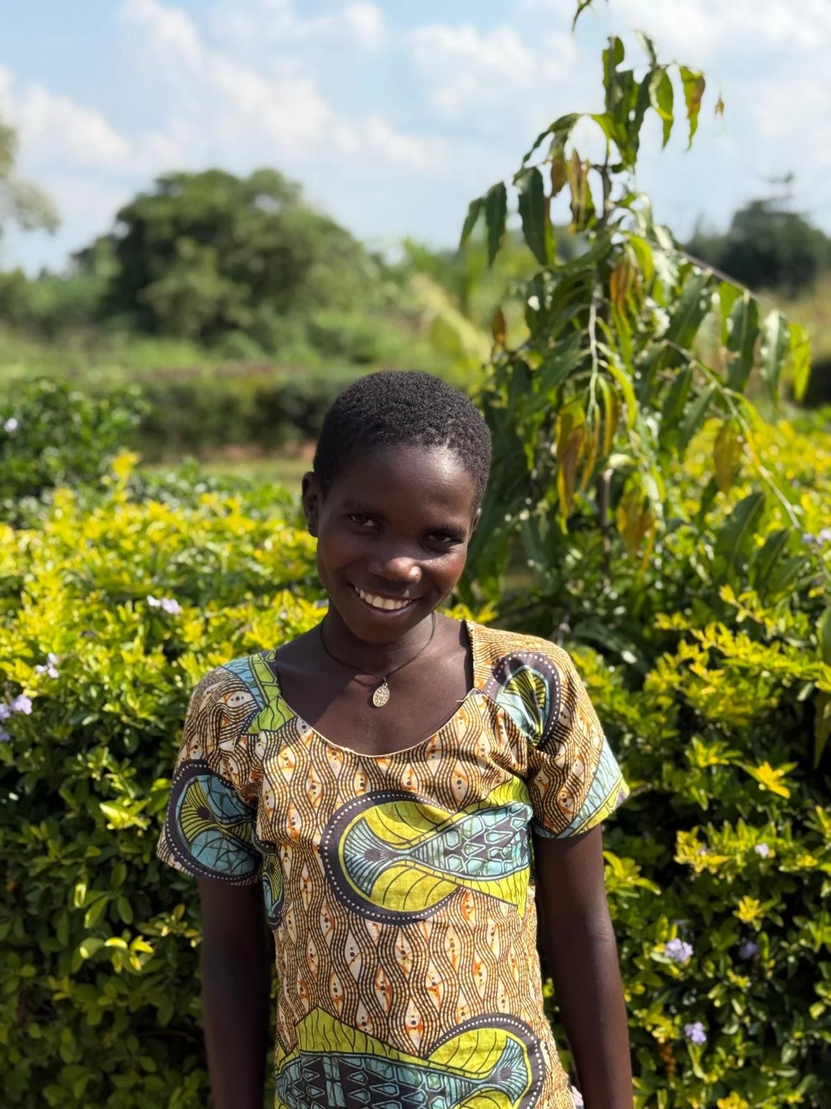 “My name is Patricia. I am 12 years old and in P4 class. My dream is to become a doctor.”