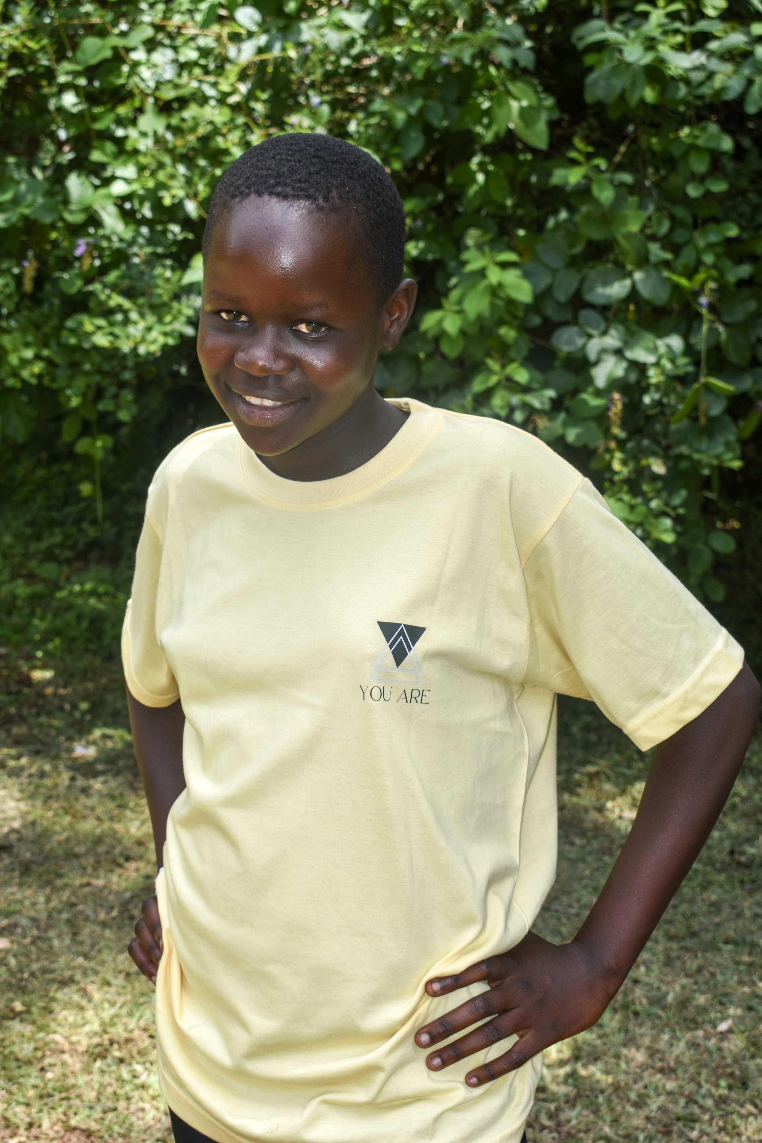 “My name is Judith. I am 12 years old and in P5 class. My dream is to become a doctor.”