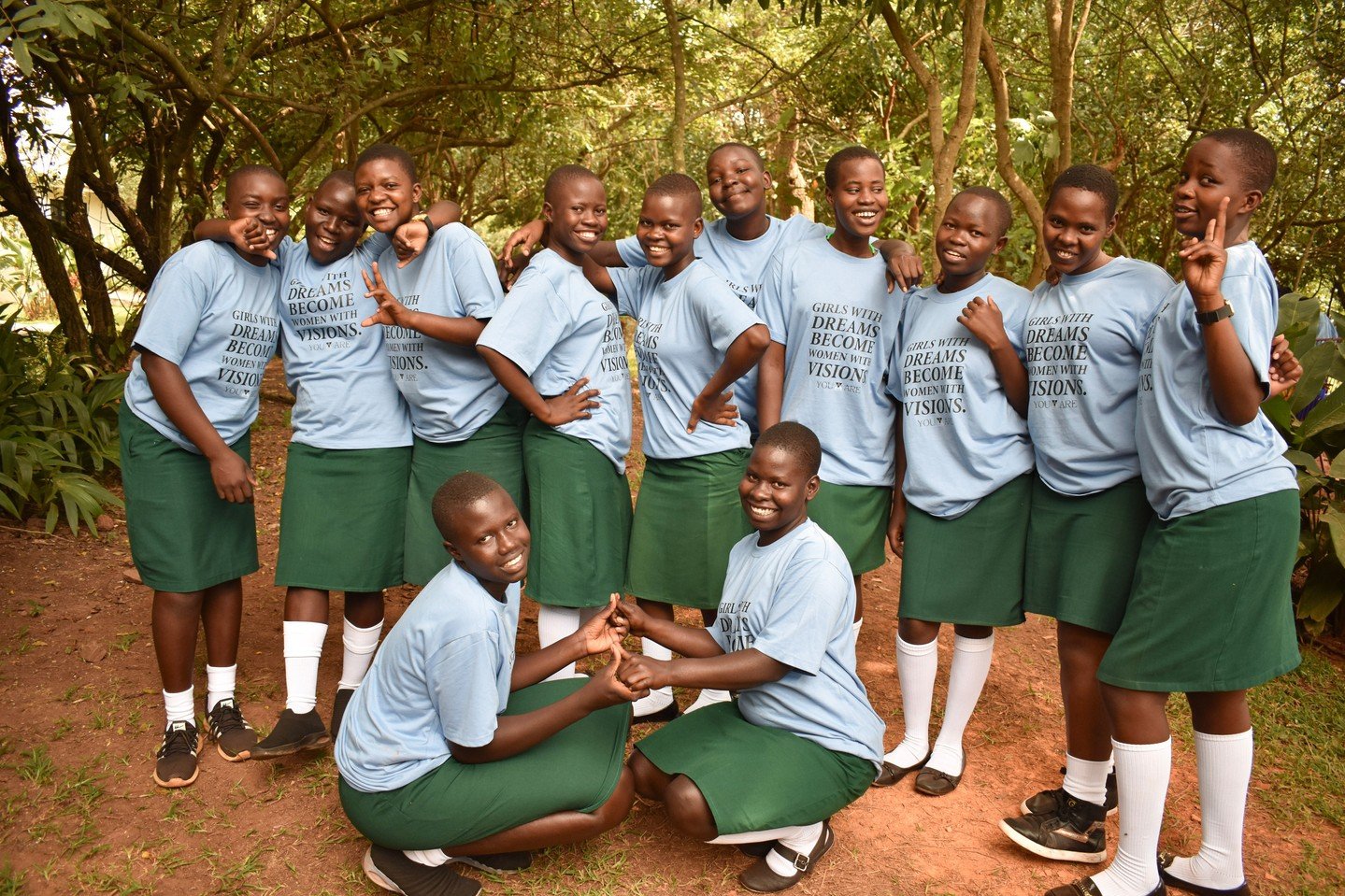 Meet some of our bright secondary students! ✨⁠
⁠
The girls are on a much-needed holiday now, gearing up to return to school refreshed and ready. And because of incredible supporters like you, 10 new girls will begin this term with safe housing, educa