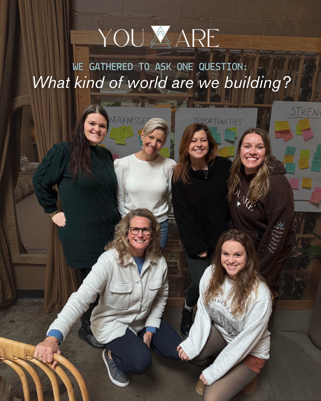 Last week, our board of directors came together to strategize the year ahead.⁠
We started by asking one question:⁠
What kind of world are we building?⁠
⁠
Last year stretched us. It reminded us that numbers were never the goal &mdash; women and girls 