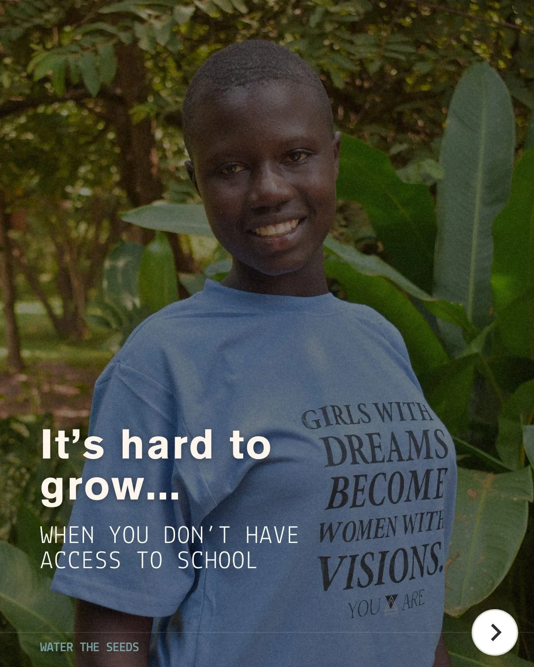 Seeds struggle to grow in harsh conditions. 🌱⁠
⁠
Many girls in rural Uganda face barriers that make attending school difficult &mdash; from lack of resources to unsafe living conditions.⁠
⁠
Meet Mildred Desire. She&rsquo;s 15 years old, loves netbal