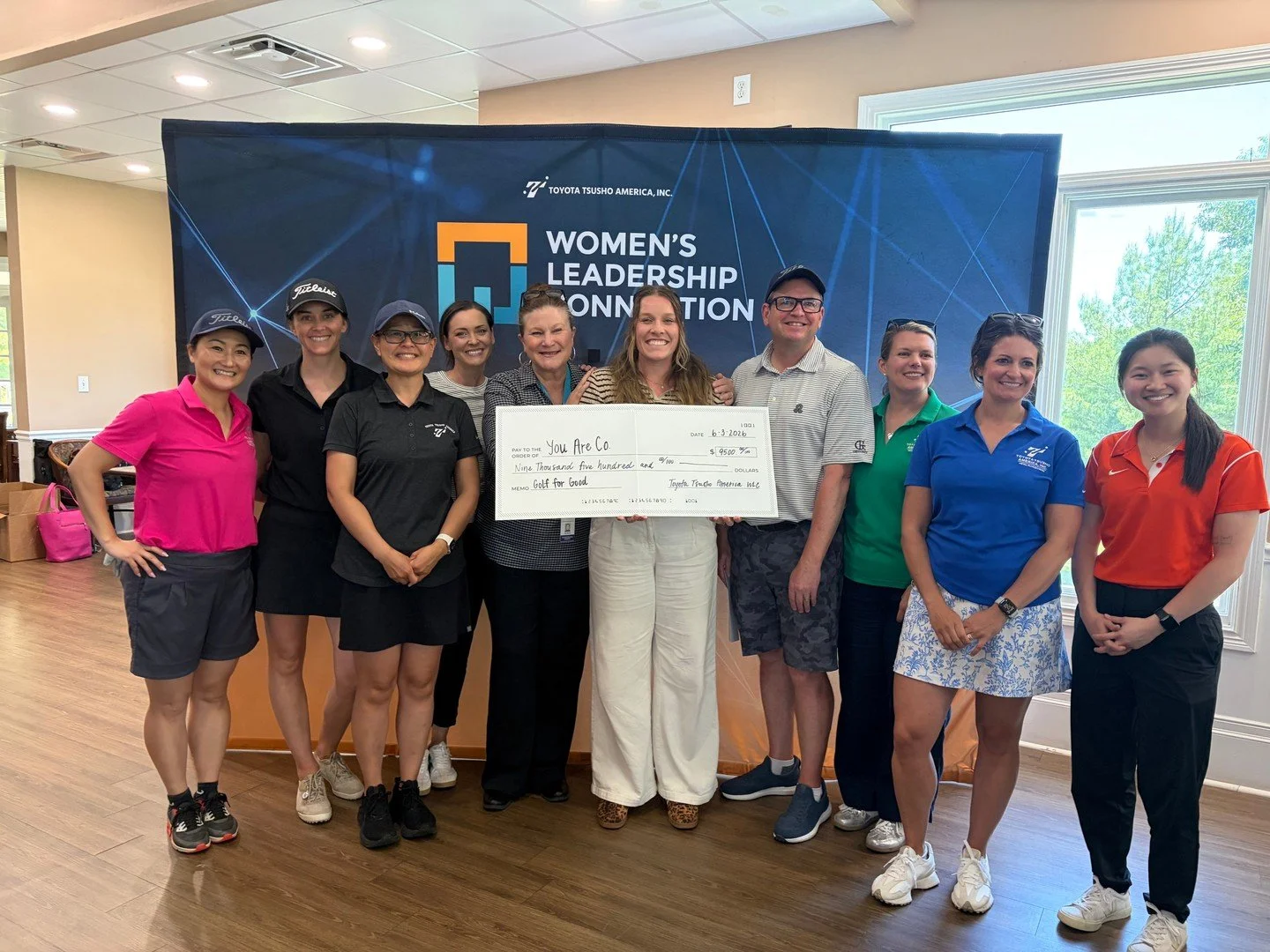Grateful for their mistakes. 🏌️⁠
⁠
Toyota TSAO's Women's Leadership Connection hosted their 4th Annual Golf for Good Scramble, and they chose YOU ARE as their nonprofit partner.⁠
⁠
During the scramble, teams could buy mulligans to redo a bad shot. O