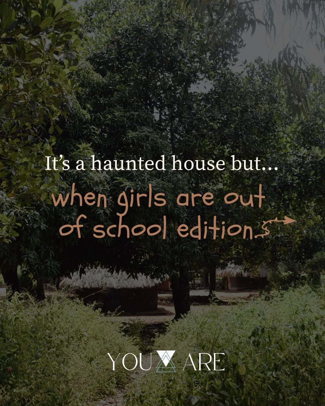 Did you know that the amount it takes to buy a bag of candy, could fund almost a full week of a girl to go to school? You will change a girls future, just as much as you can hand out a piece of candy this weekend. ⁠
⁠
Luckily, as we head into the giv