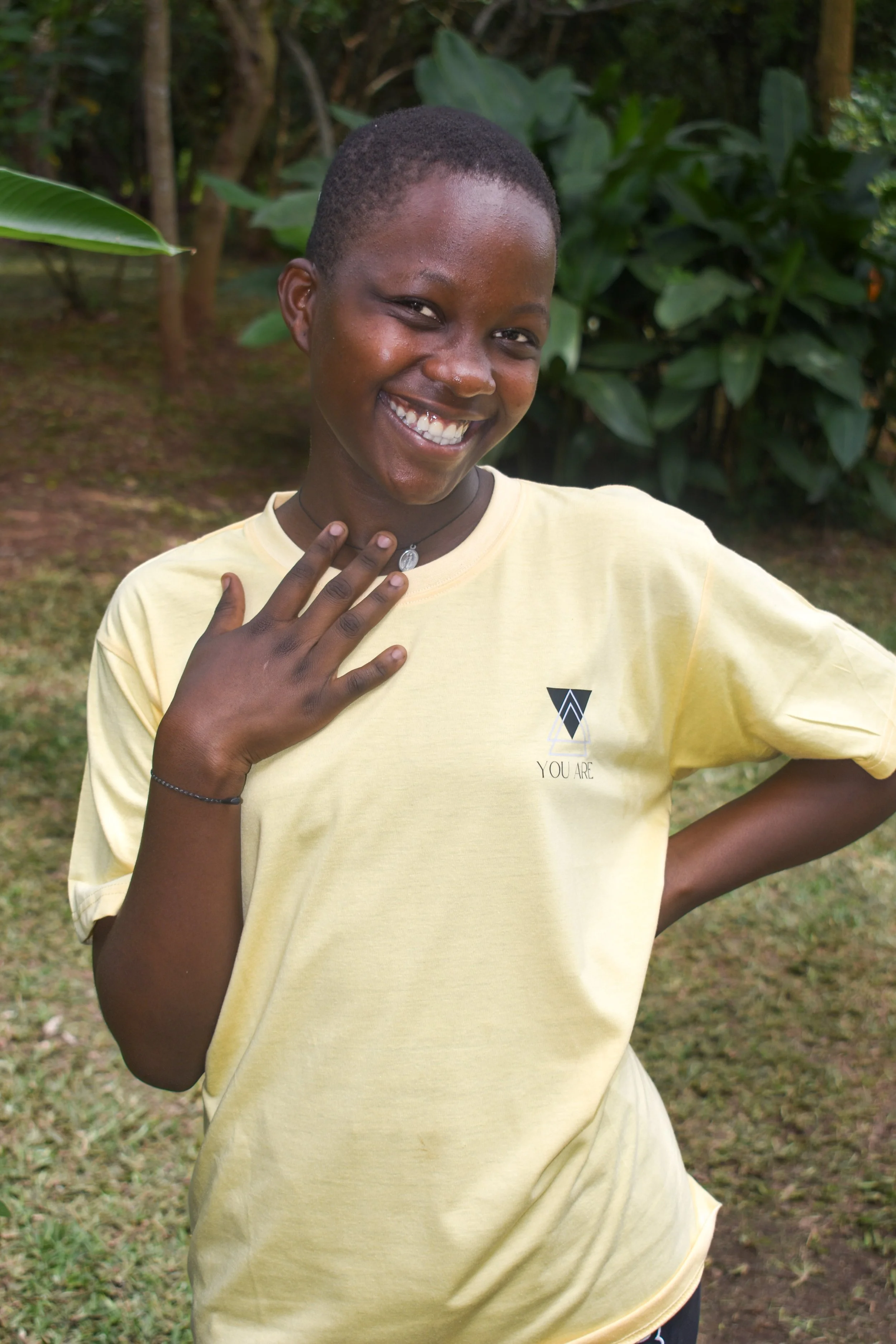 “My name is Lynn. I am 15 years old and in S2 class. My dream is to become a doctor.”