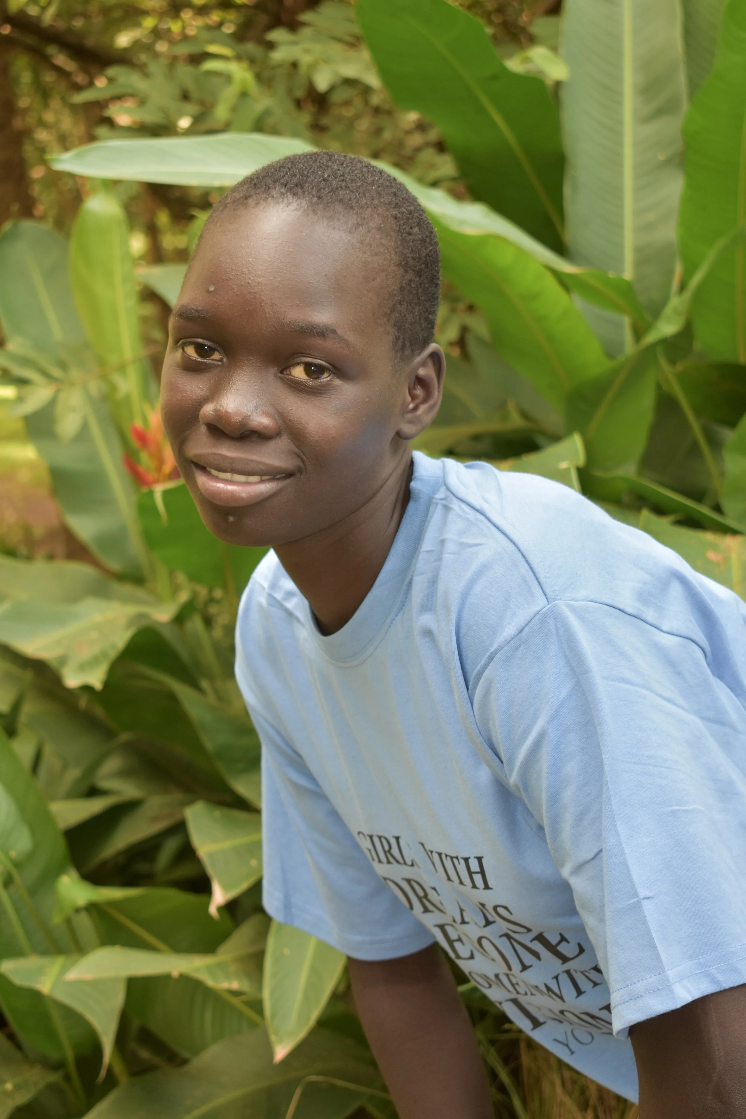 “My name is Priscilla. I am 16 years old and in P5 class. My dream is to become a nurse.”
