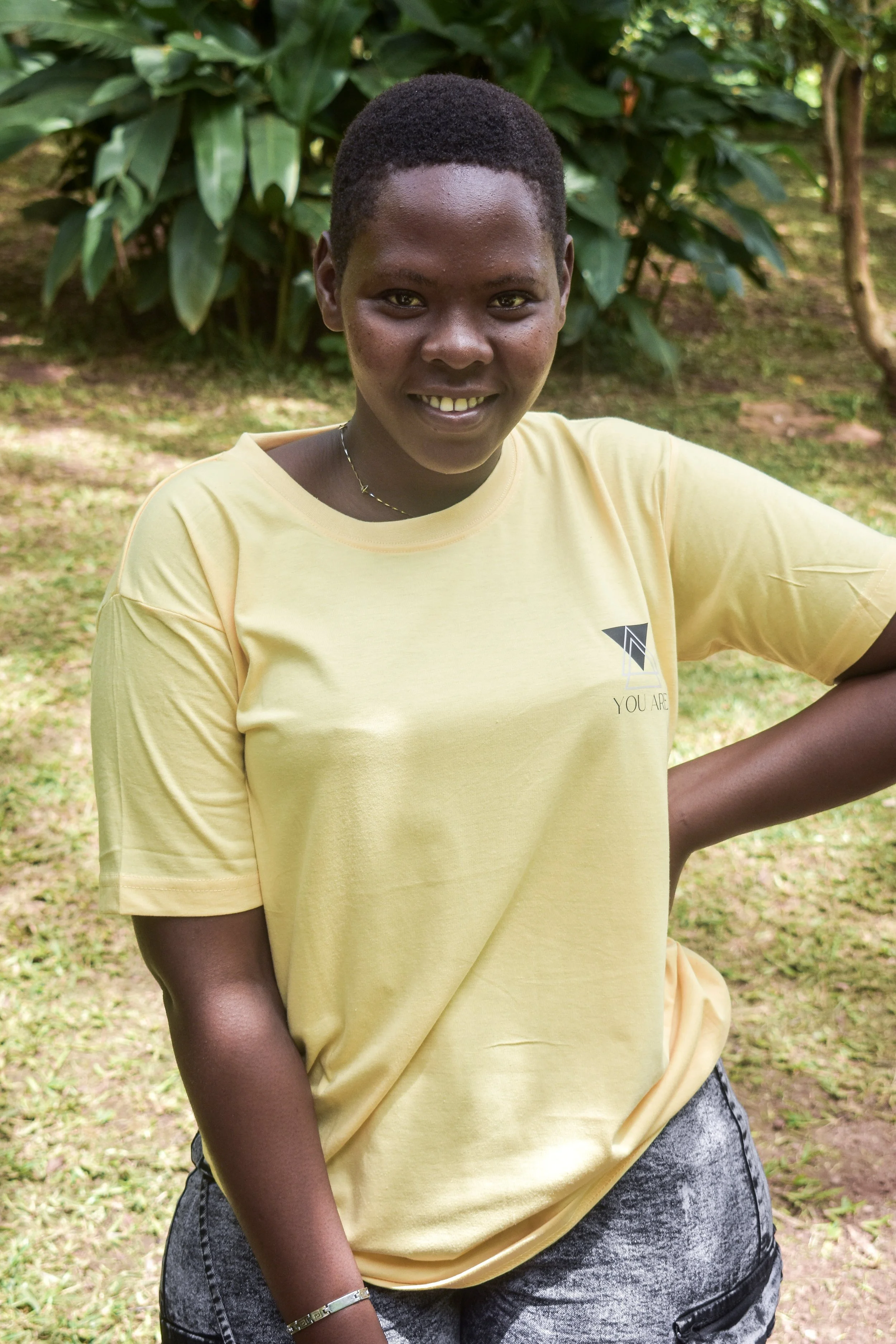 “My name is Naume. I am 17 years old and in S2 class. My dream is to become a doctor.”