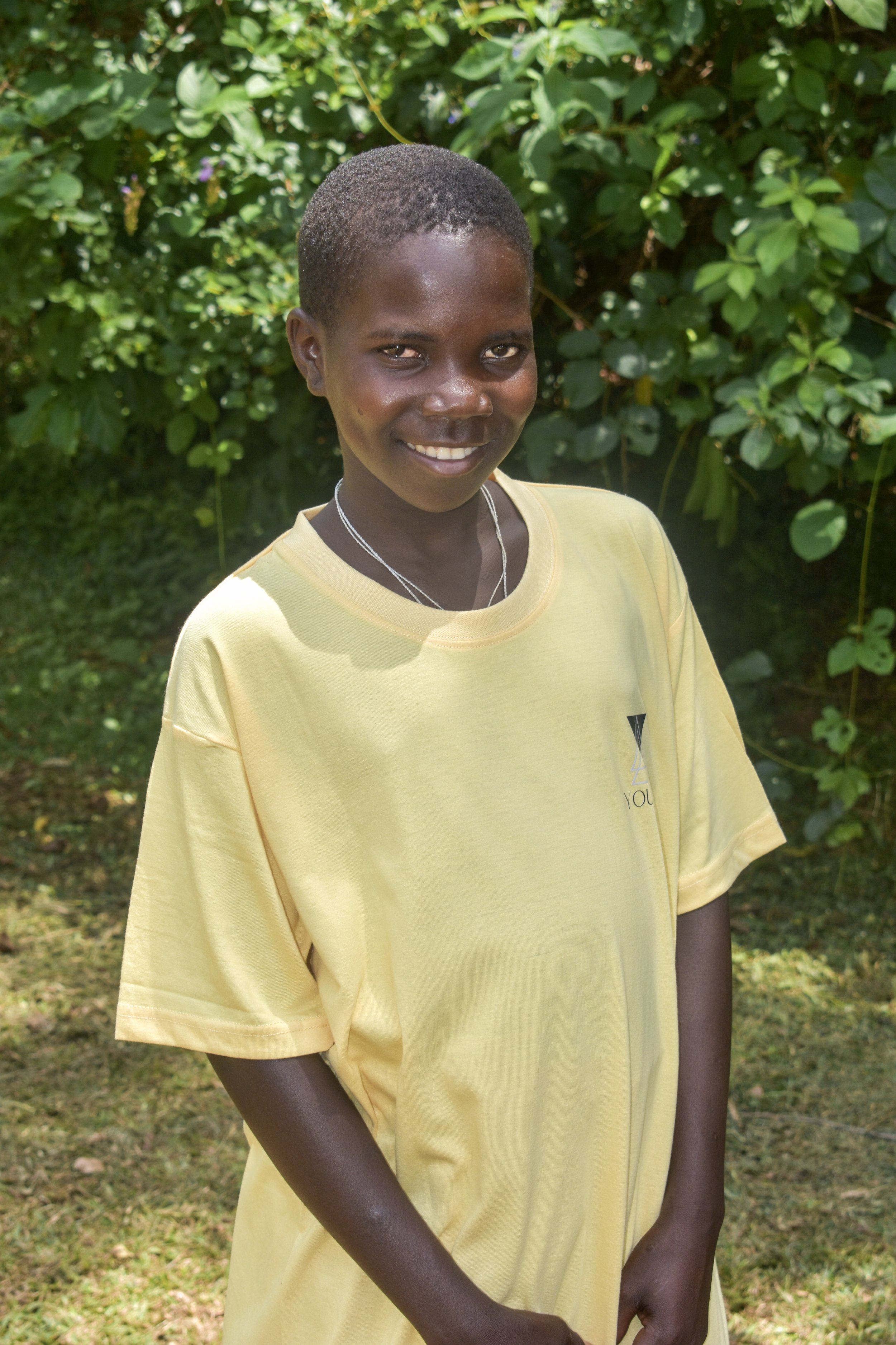 “My name is Patricia. I am 12 years old and in P4 class. My dream is to become a doctor.”